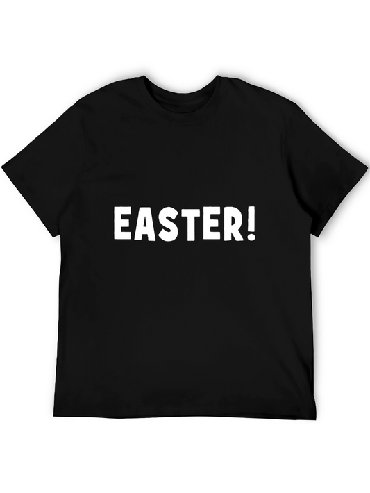 Easter Holiday Black T-Shirt
