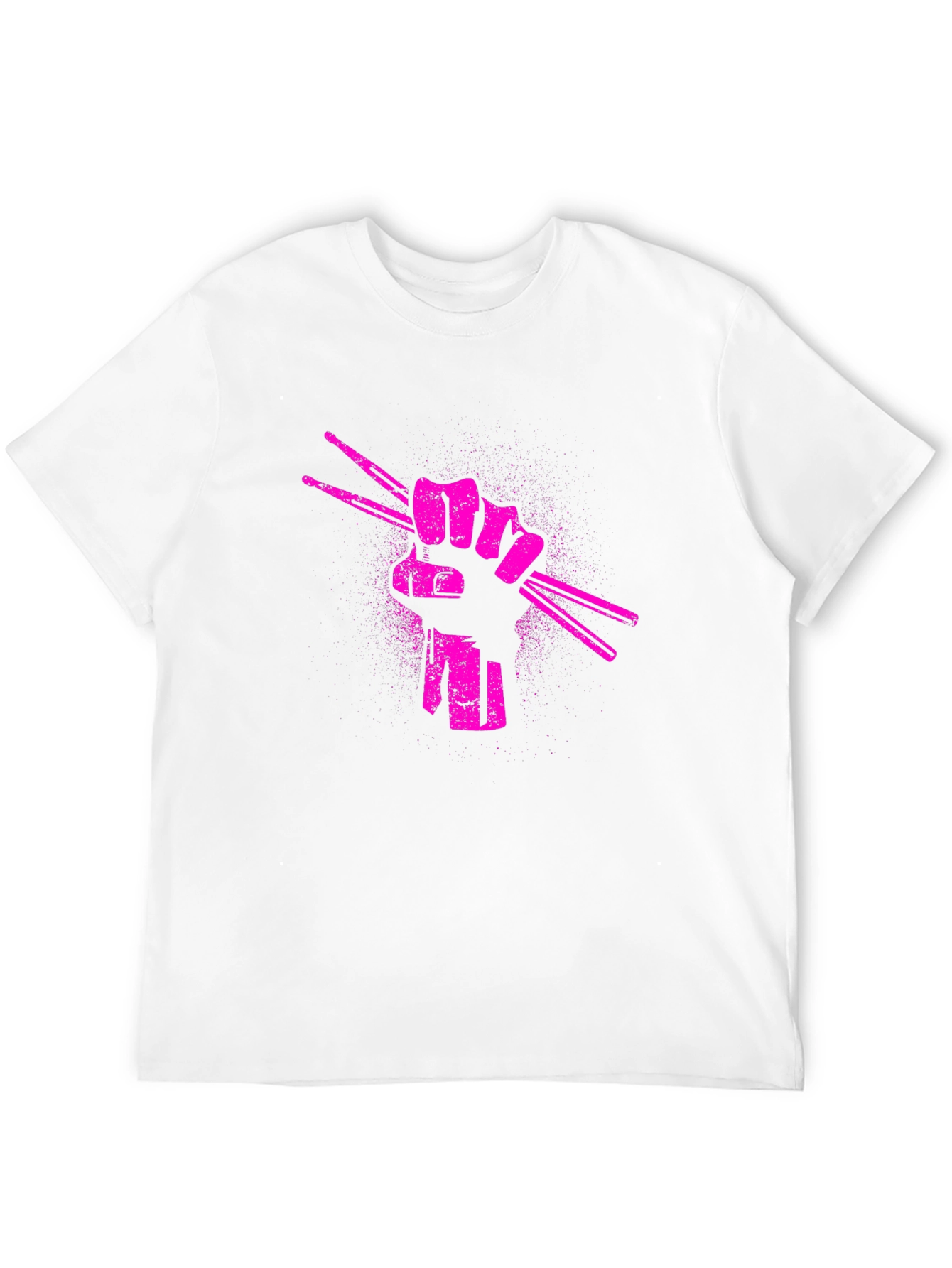 Drummers Fist Graphic T-Shirt - Music Lover Tee