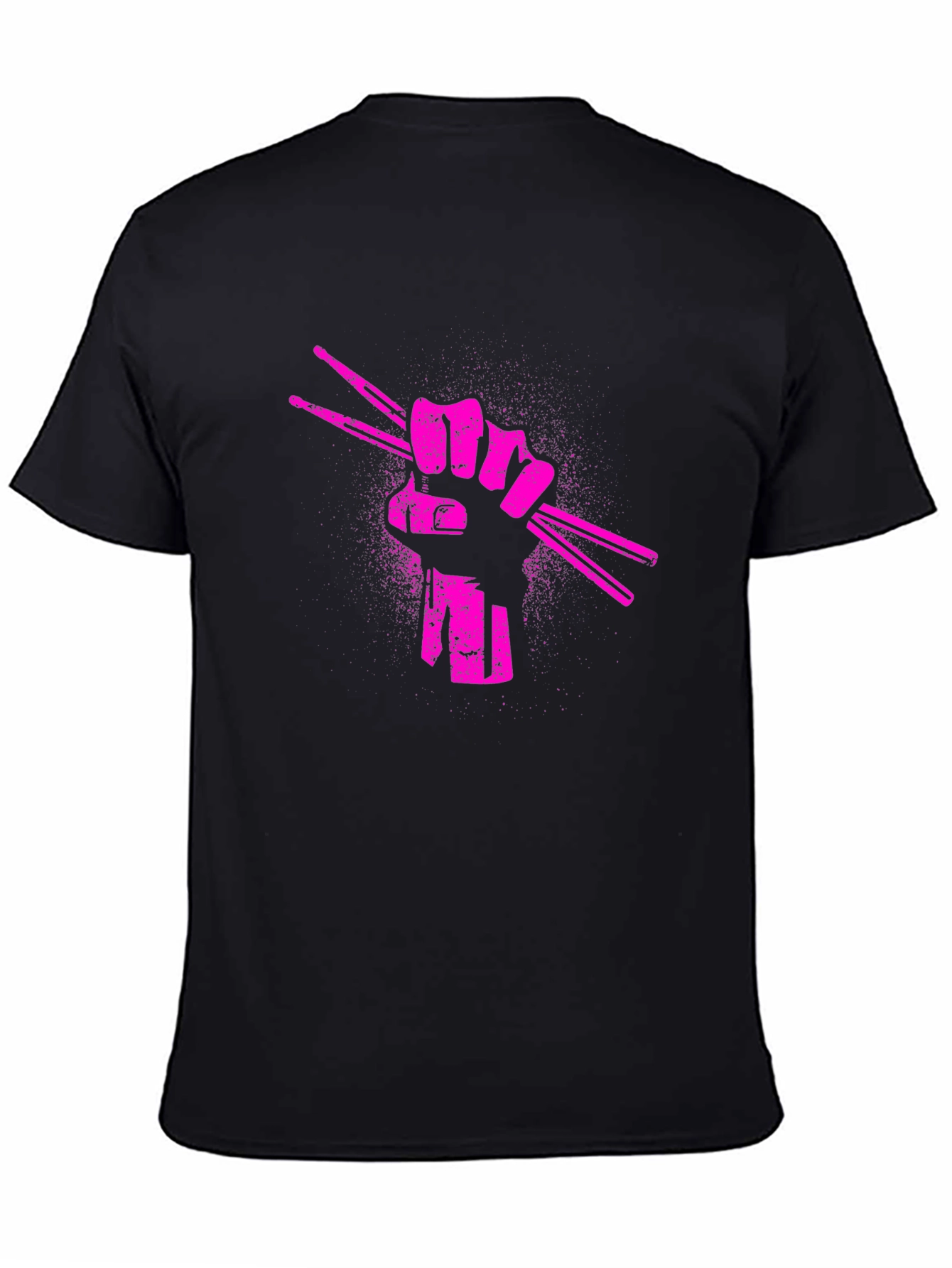 Drummers Fist Graphic T-Shirt - Music Lover Tee