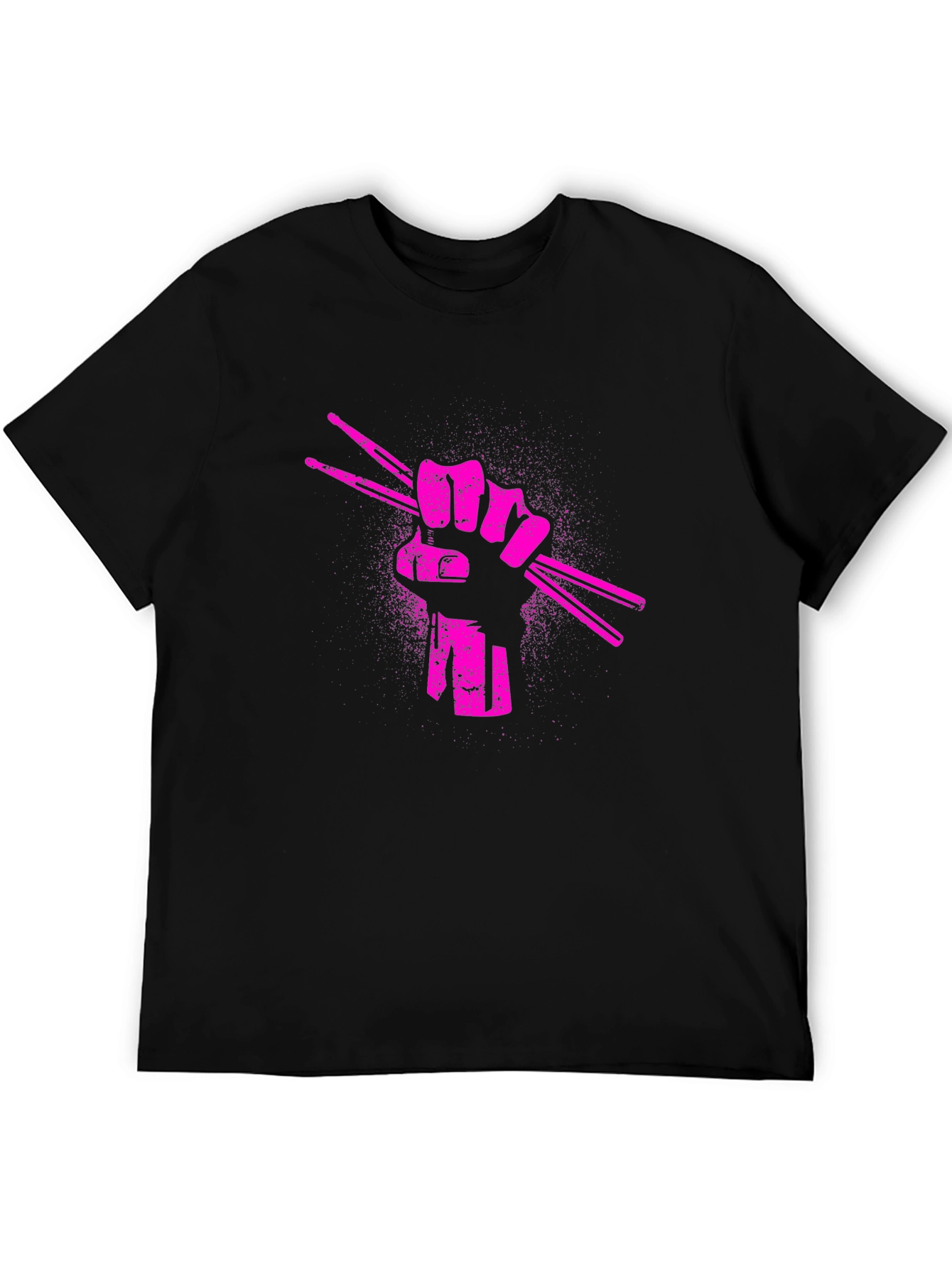 Drummers Fist Graphic T-Shirt - Music Lover Tee