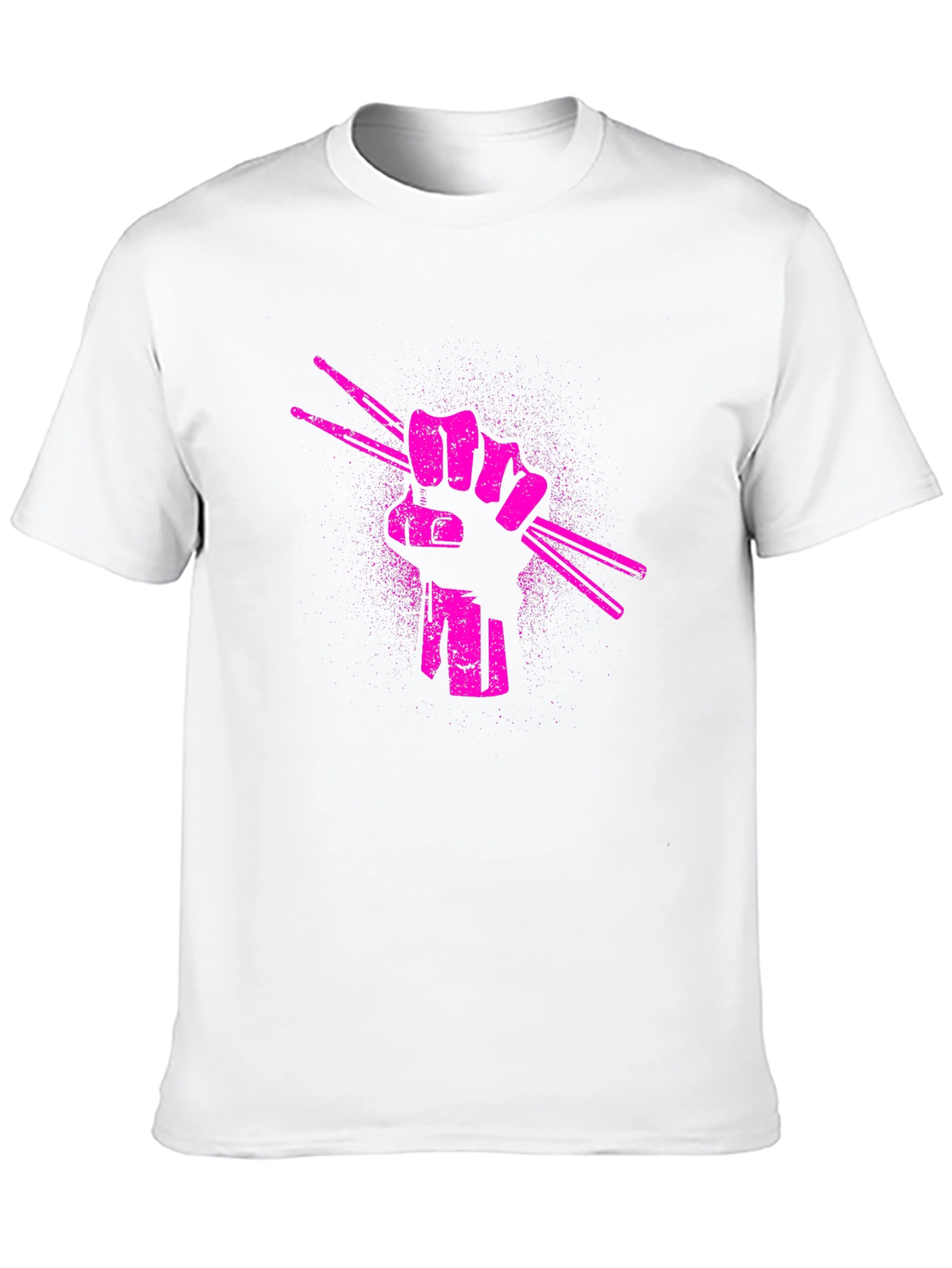 Drummers Fist Graphic T-Shirt - Music Lover Tee