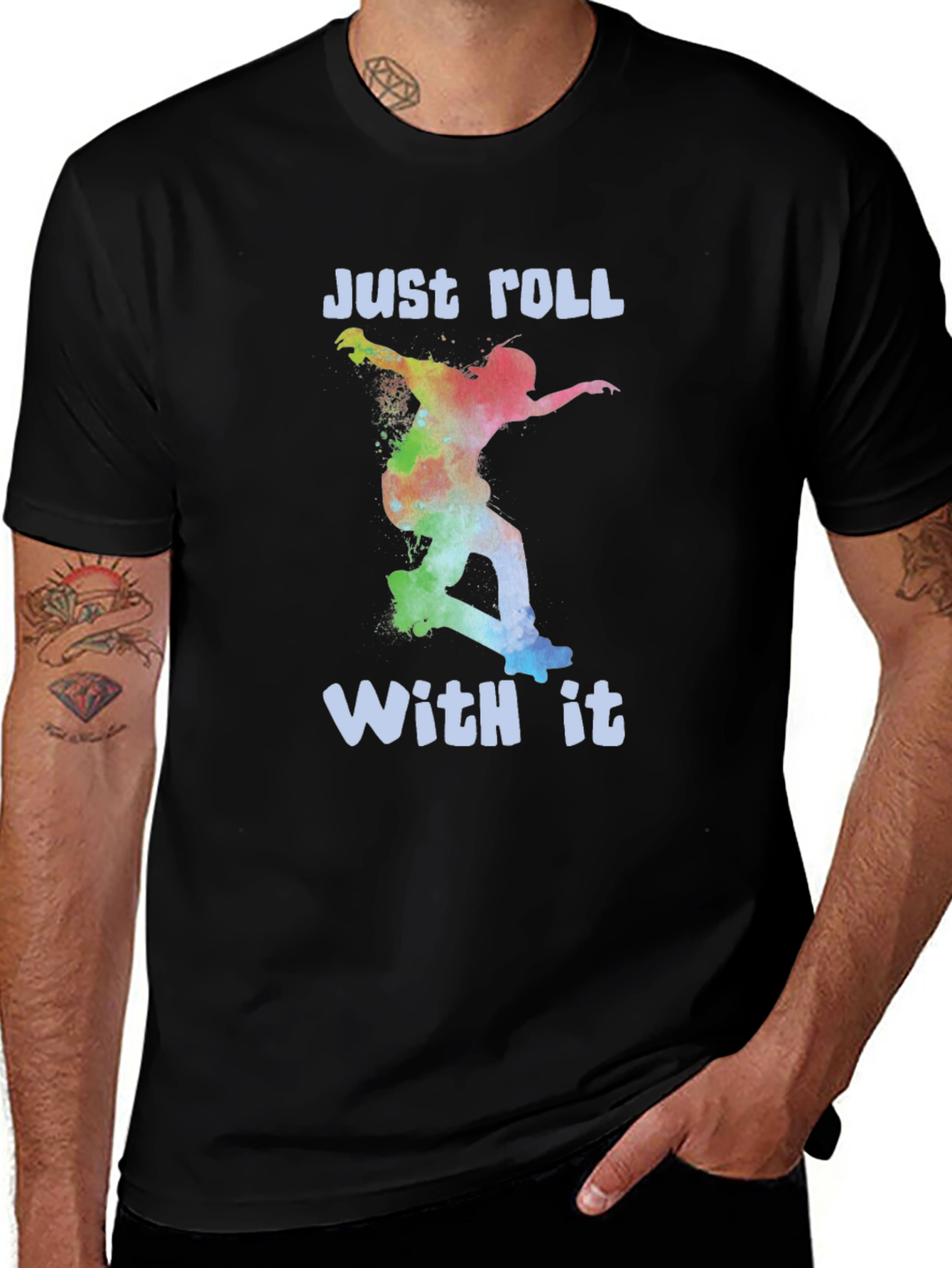 Just Roll With It Graphic Tee