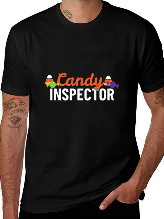 Candy Inspector Halloween T-Shirt