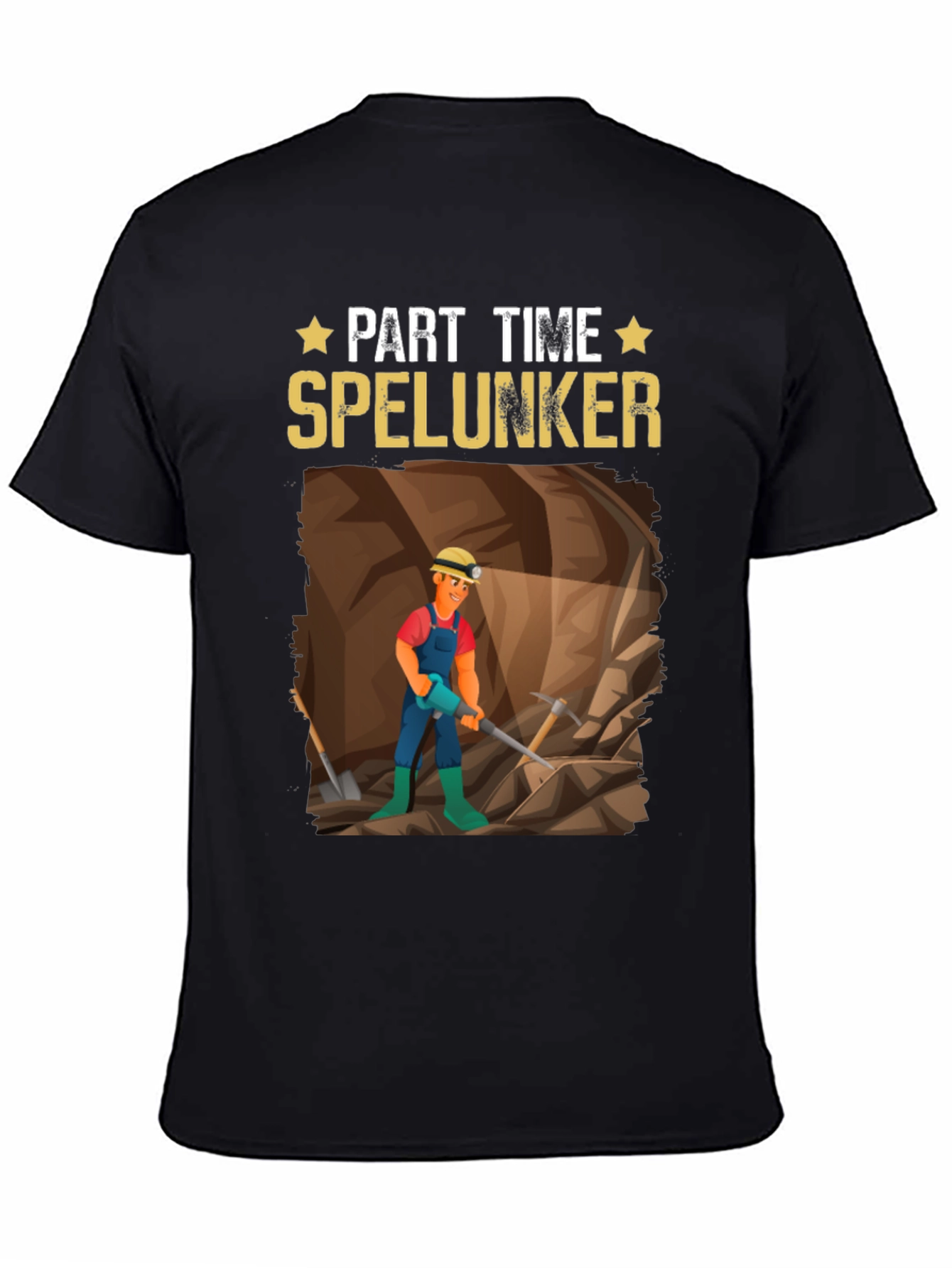Part Time Spelunker Graphic Tee