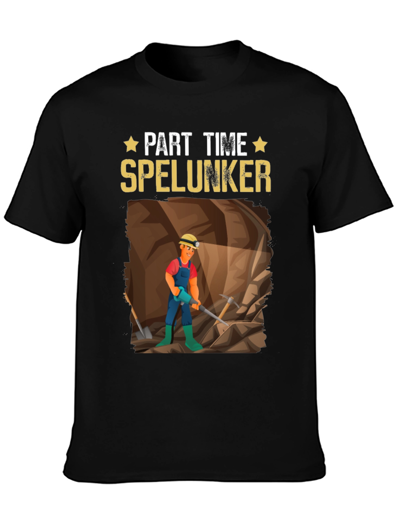 Part Time Spelunker Graphic Tee