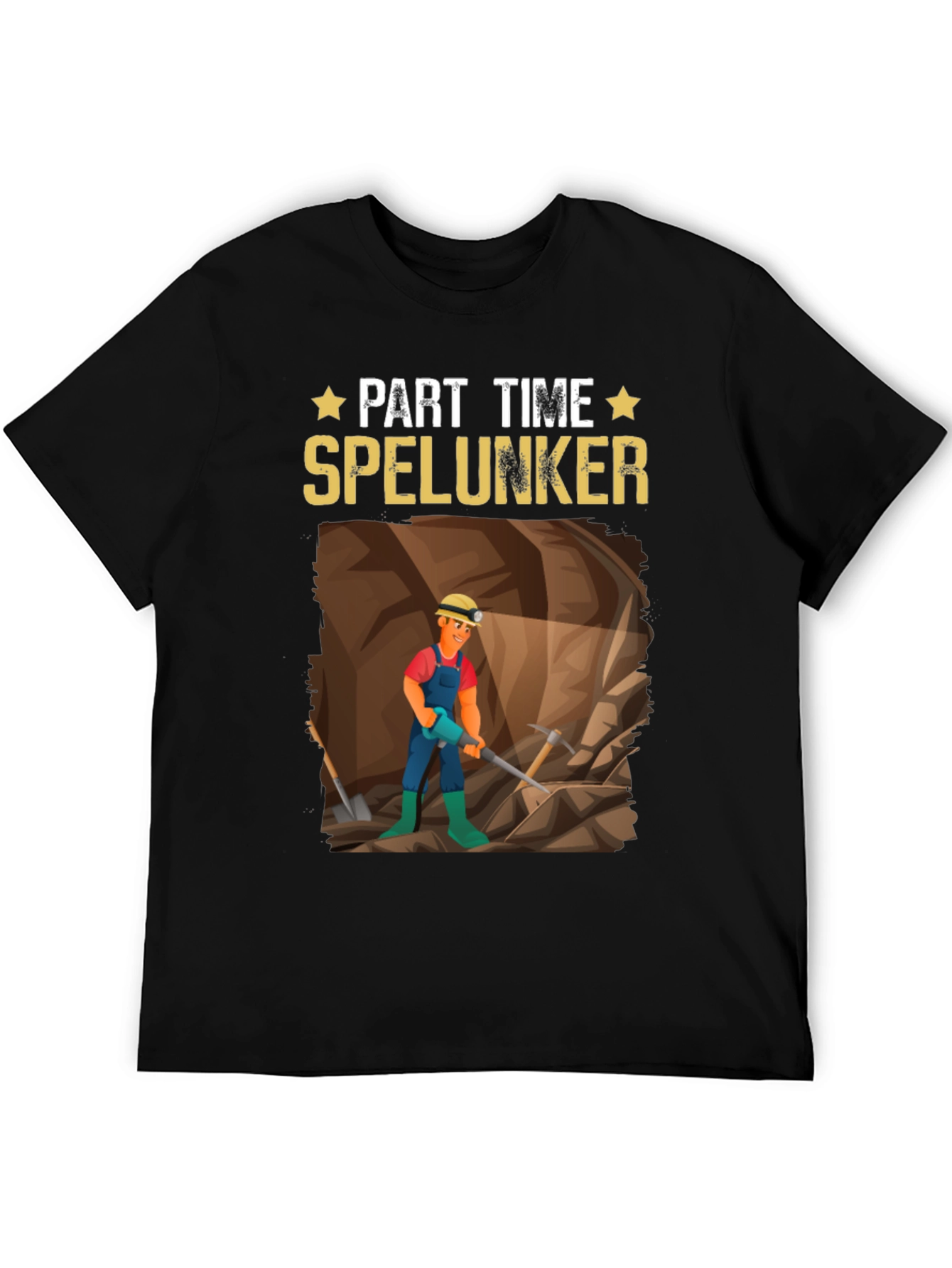 Part Time Spelunker Graphic Tee