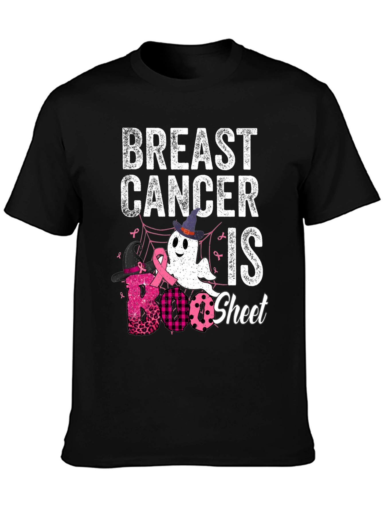 Breast Cancer Awareness Boo Sheet T-Shirt