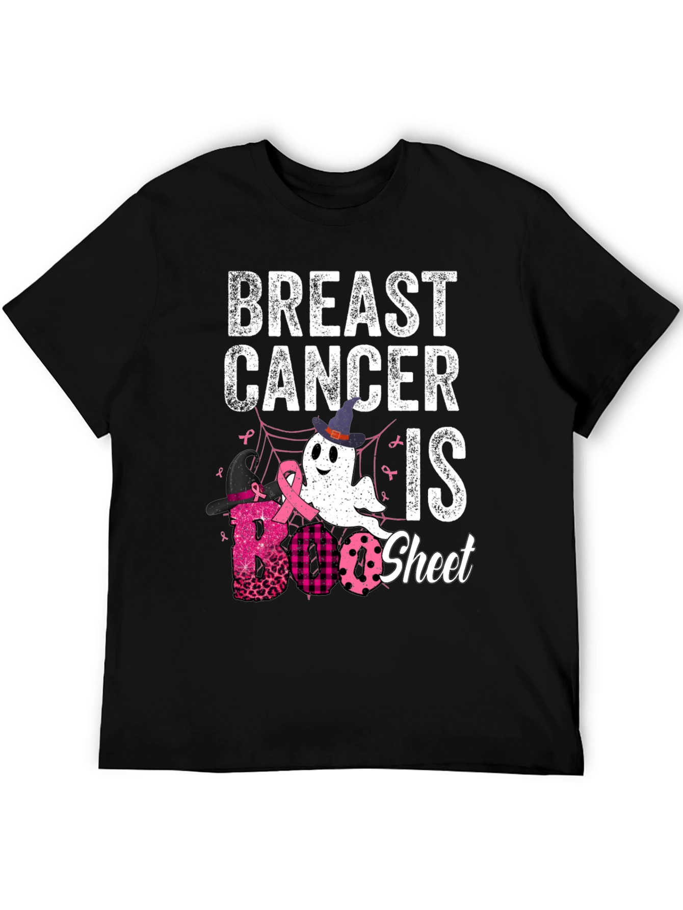 Breast Cancer Awareness Boo Sheet T-Shirt