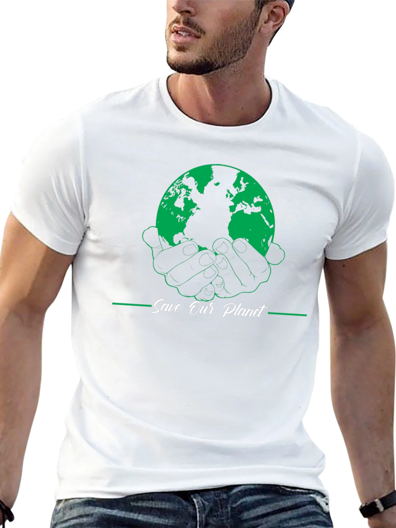 Save Our Planet Graphic T-Shirt