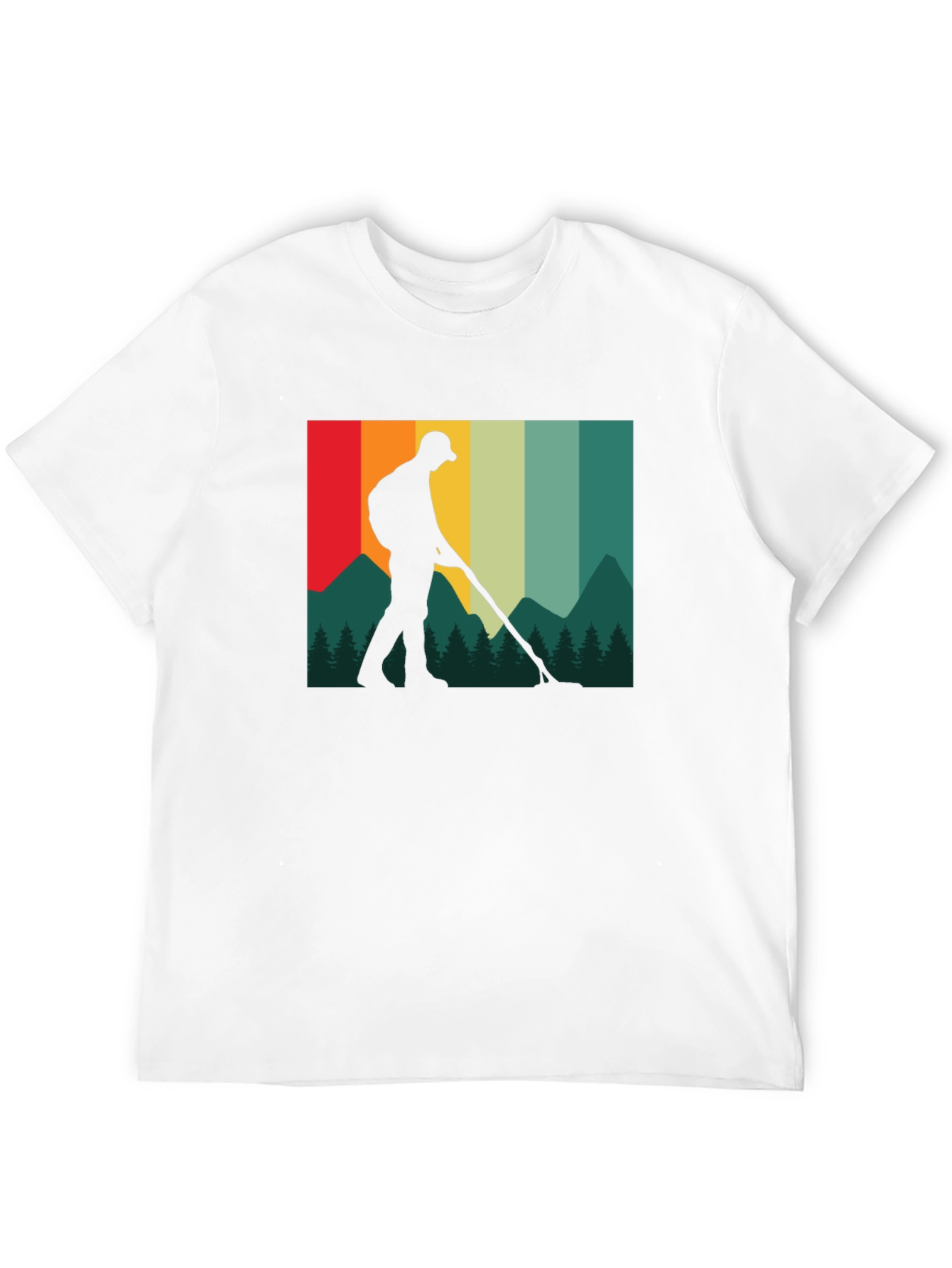 Metal Detecting Retro T-Shirt