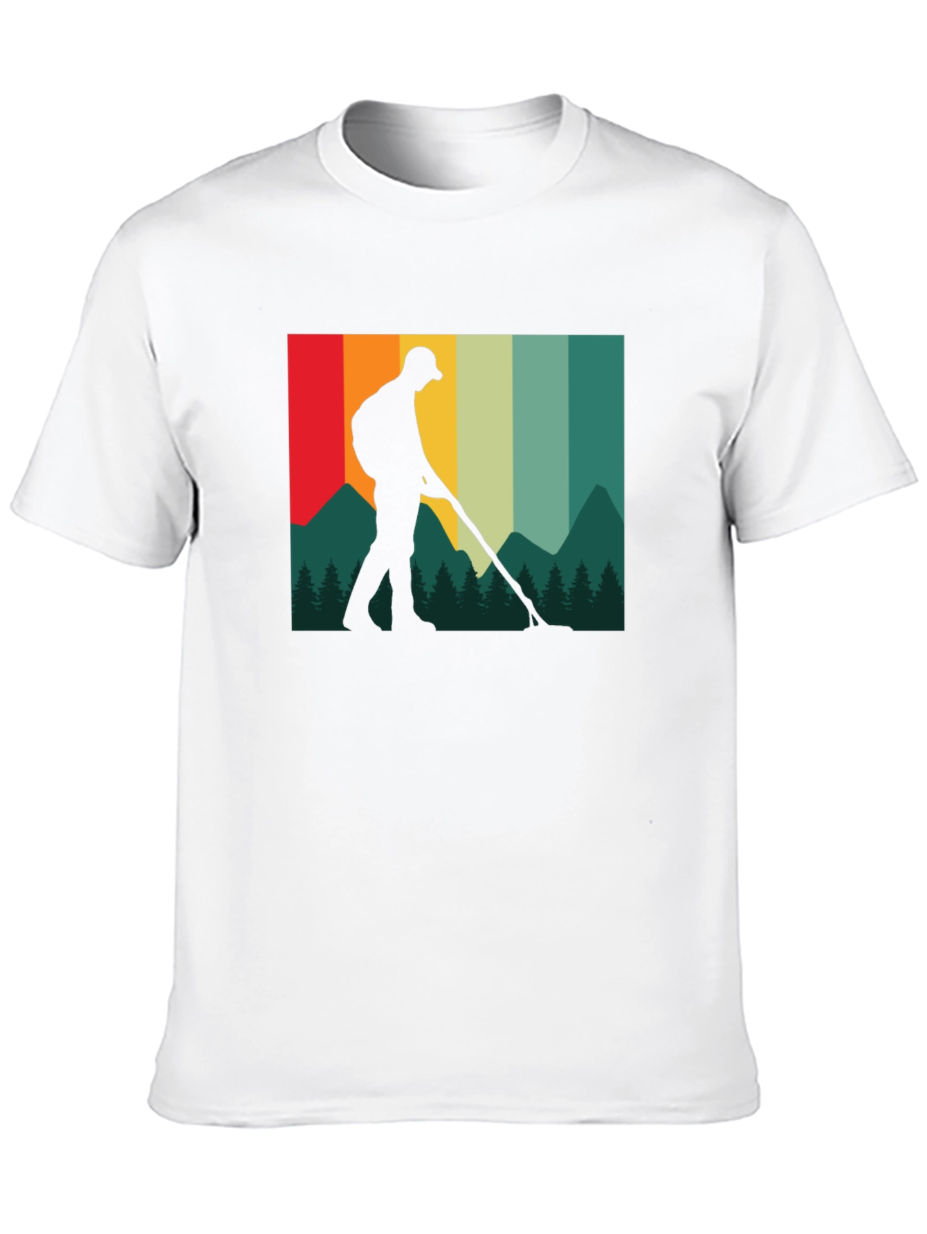 Metal Detecting Retro T-Shirt