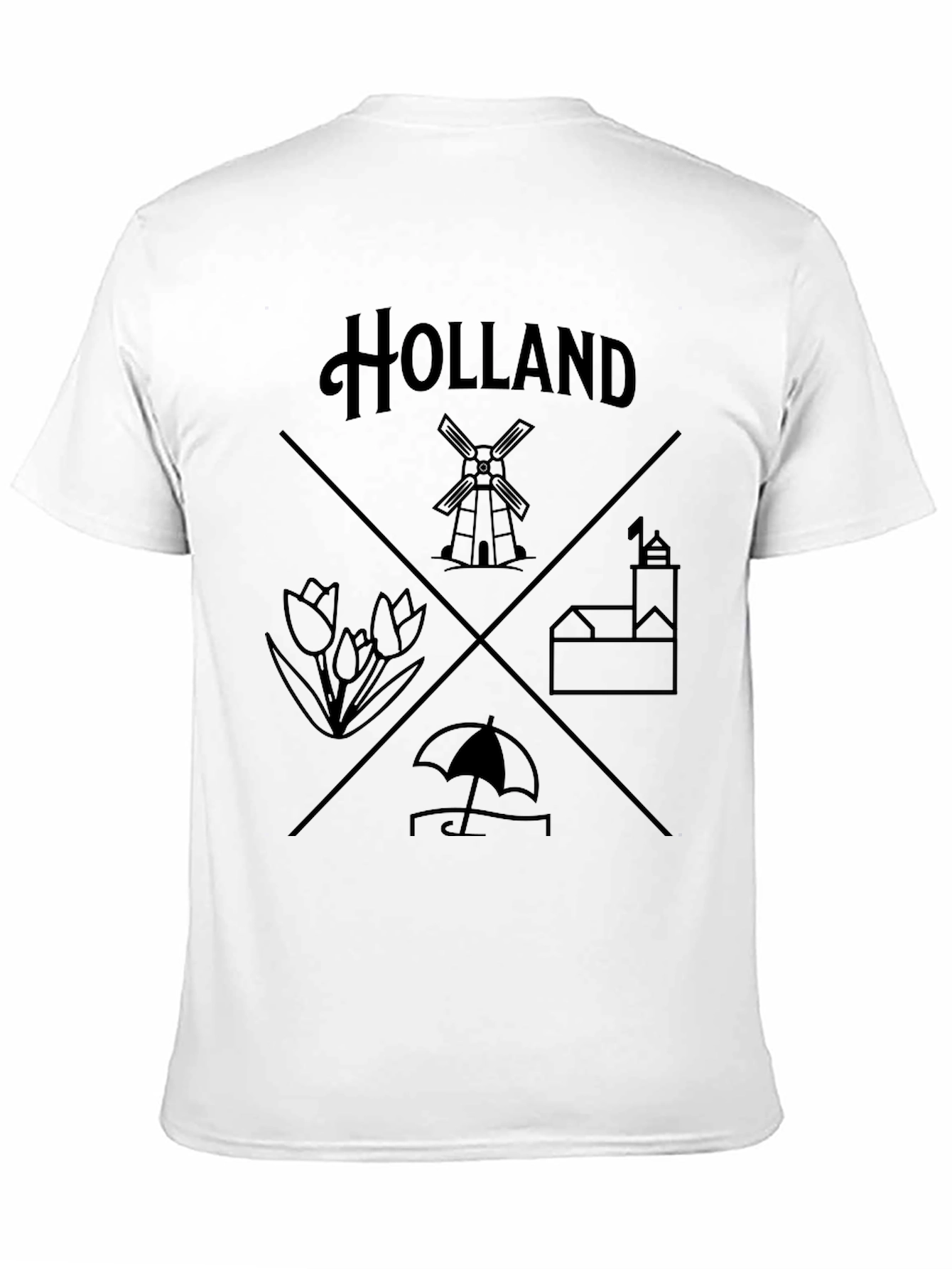 Holland Graphic T-Shirt - Black