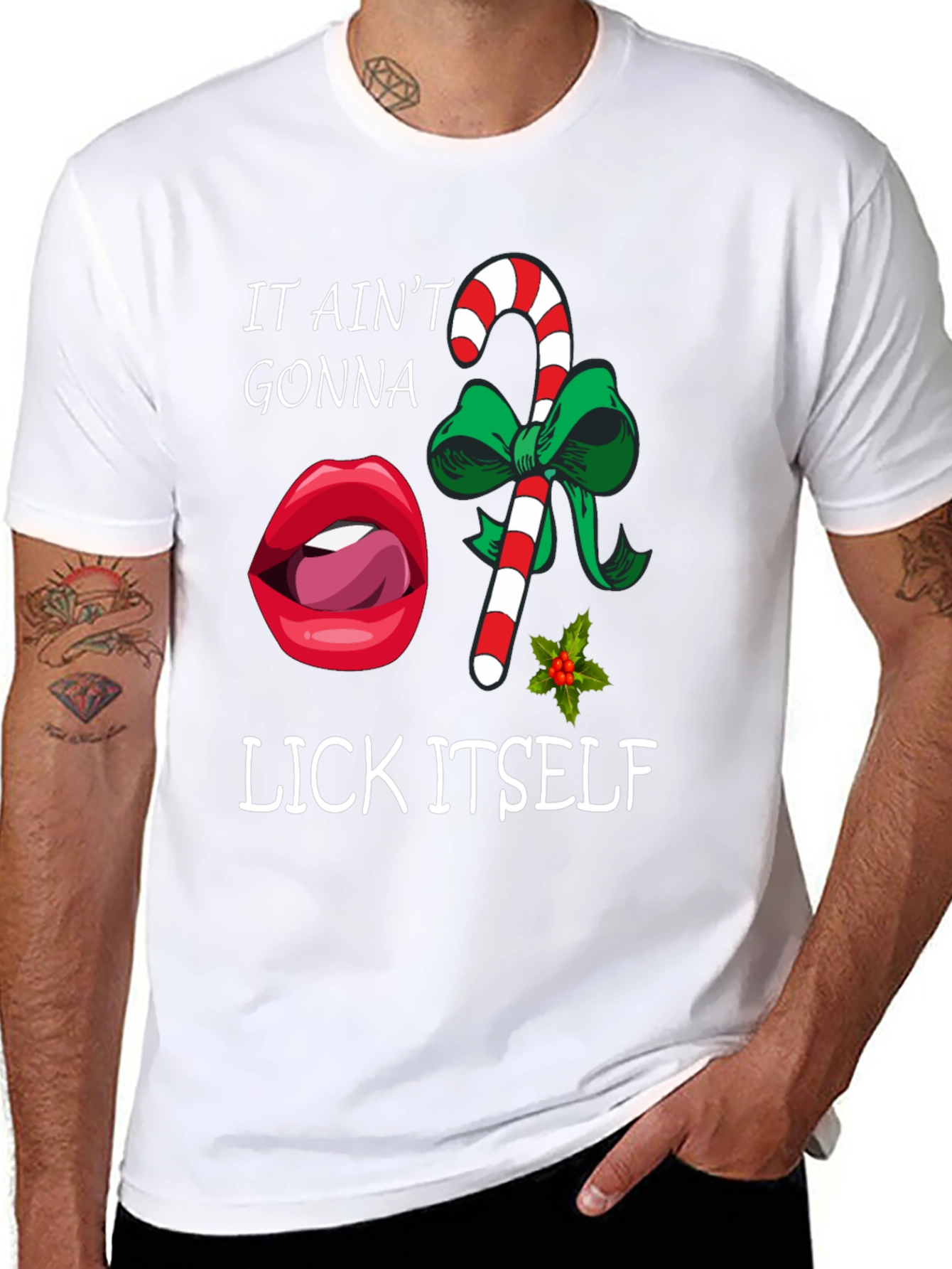 It Aint Gonna Lick Itself Christmas T-Shirt
