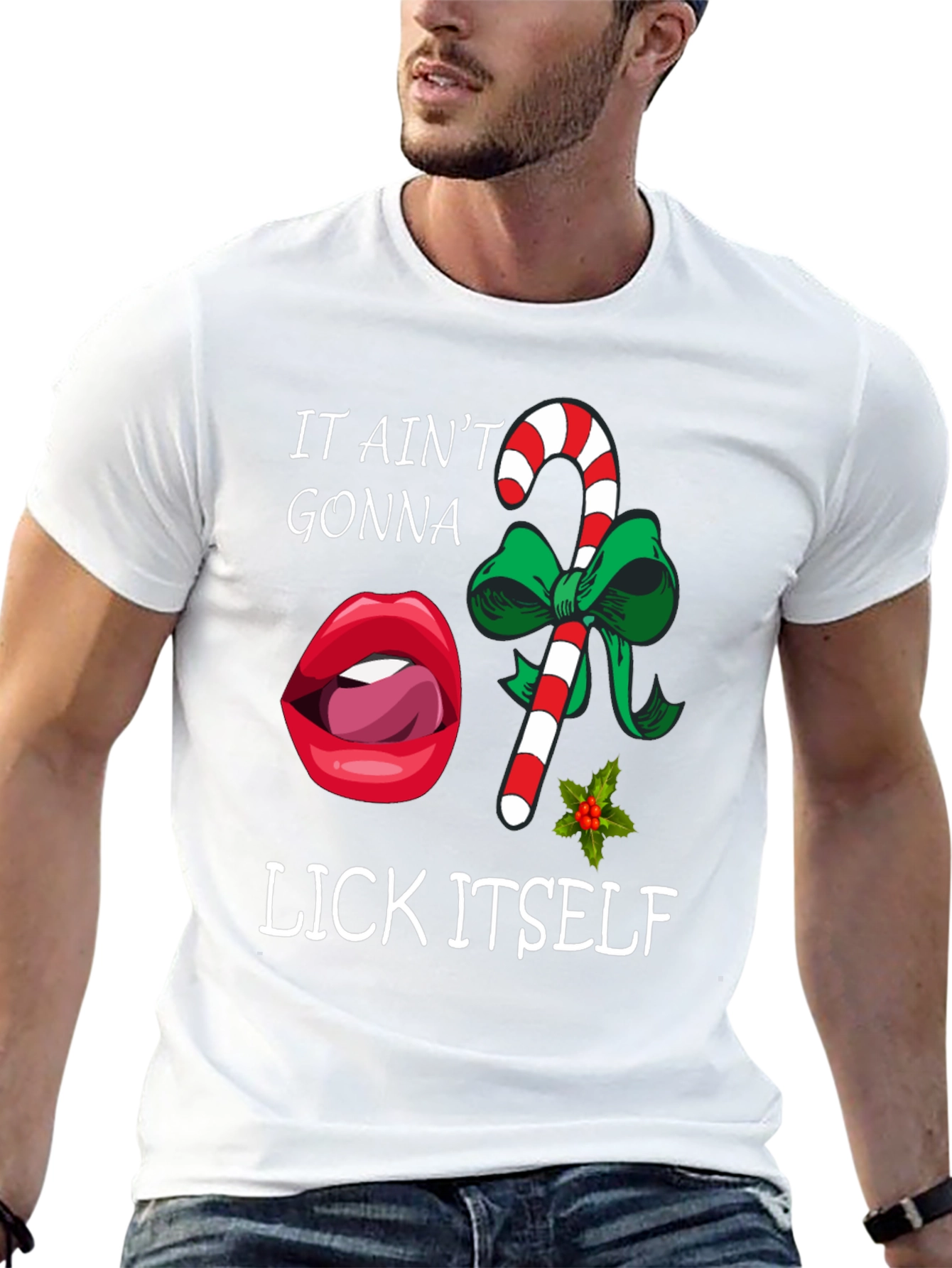 It Aint Gonna Lick Itself Christmas T-Shirt