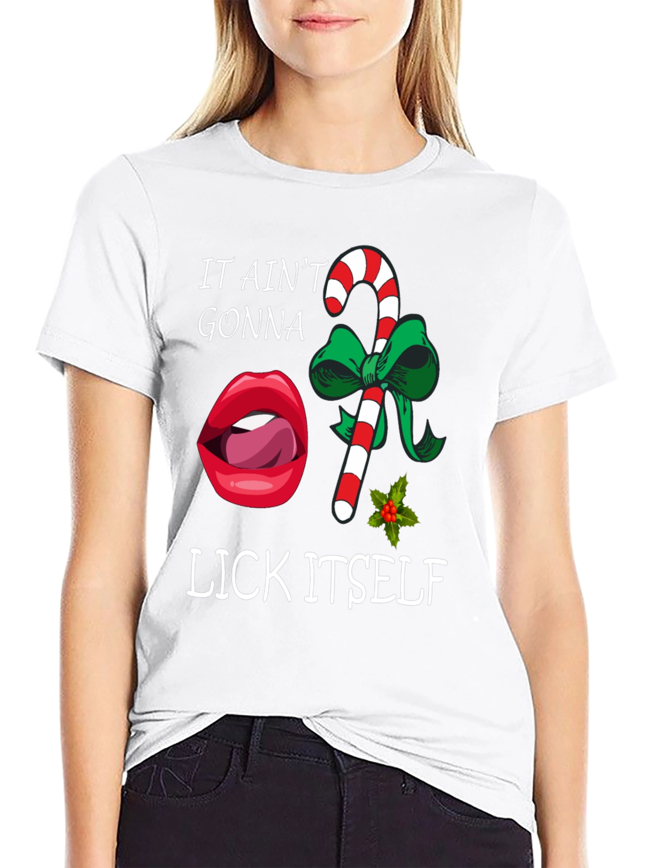 It Aint Gonna Lick Itself Christmas T-Shirt