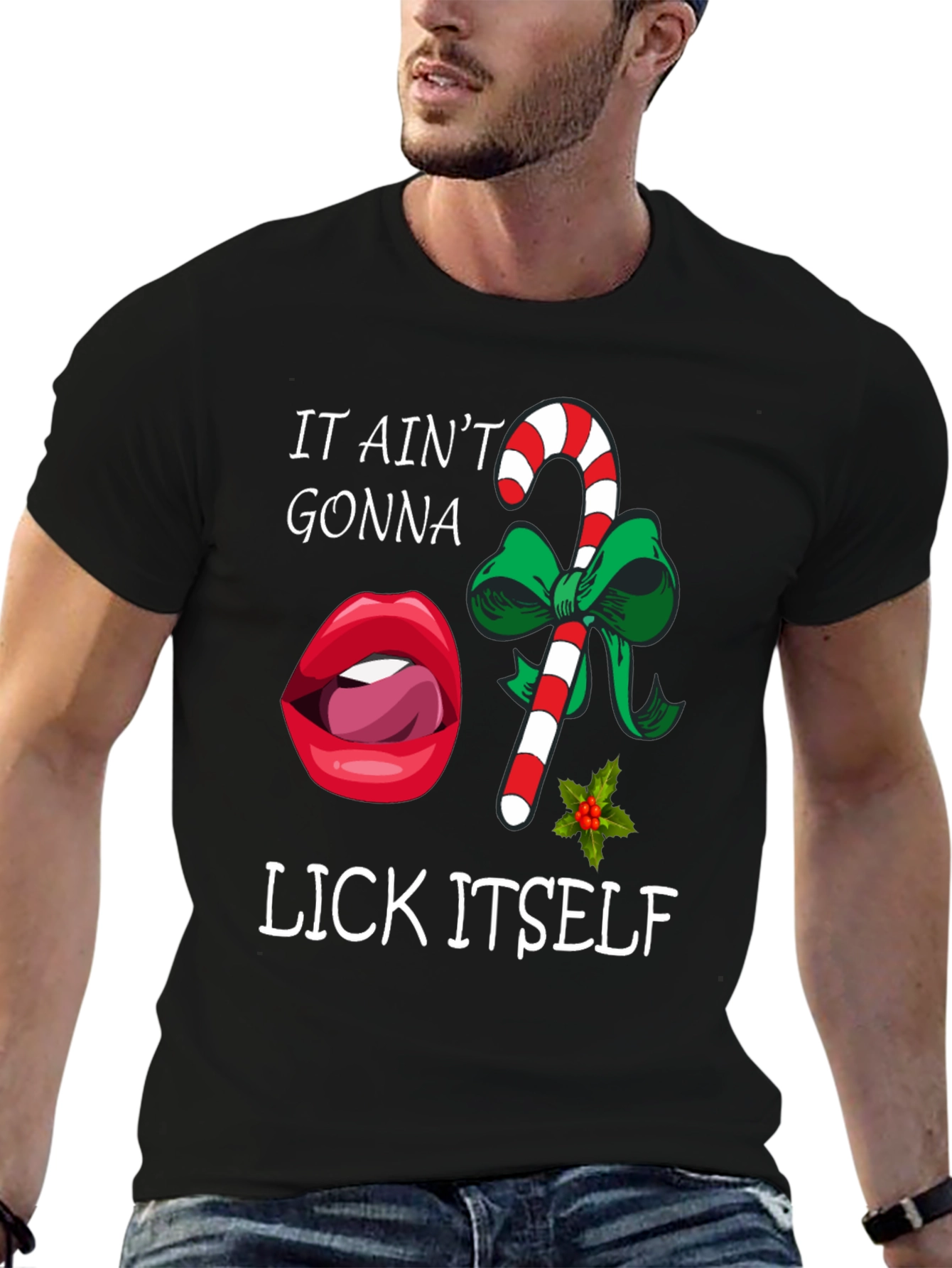 It Aint Gonna Lick Itself Christmas T-Shirt