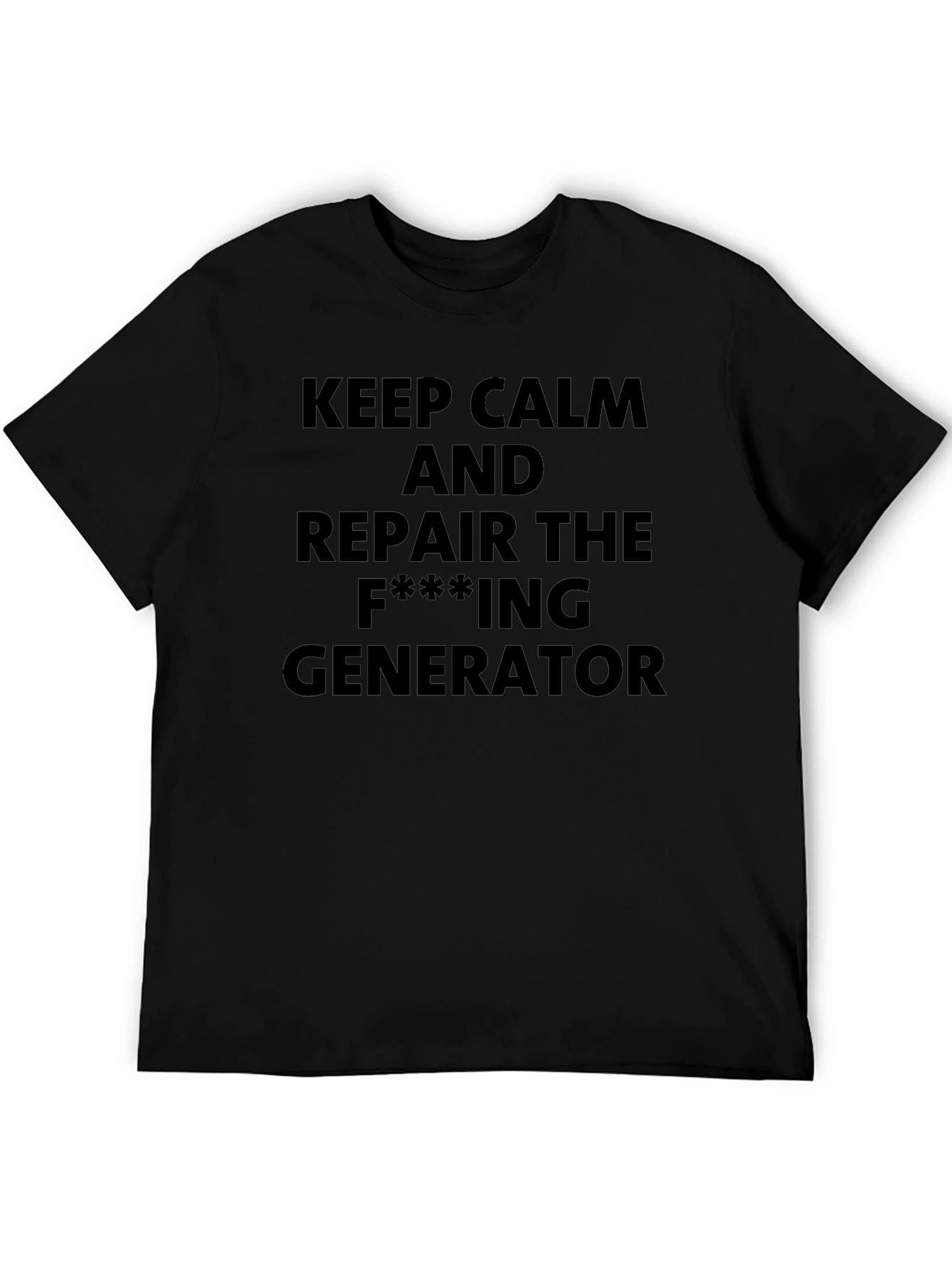 Keep Calm Repair The Generator T-Shirt