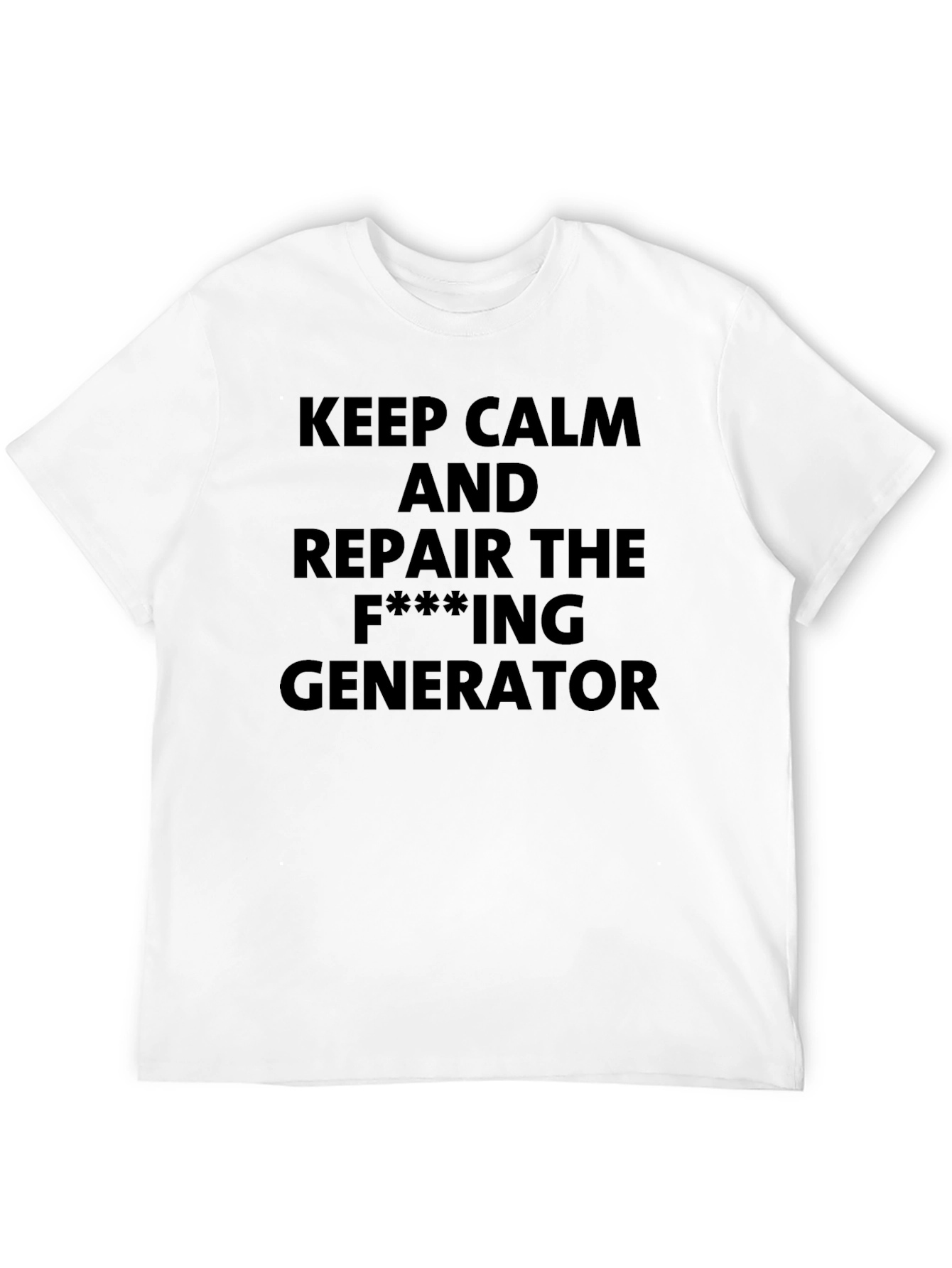 Keep Calm Repair The Generator T-Shirt
