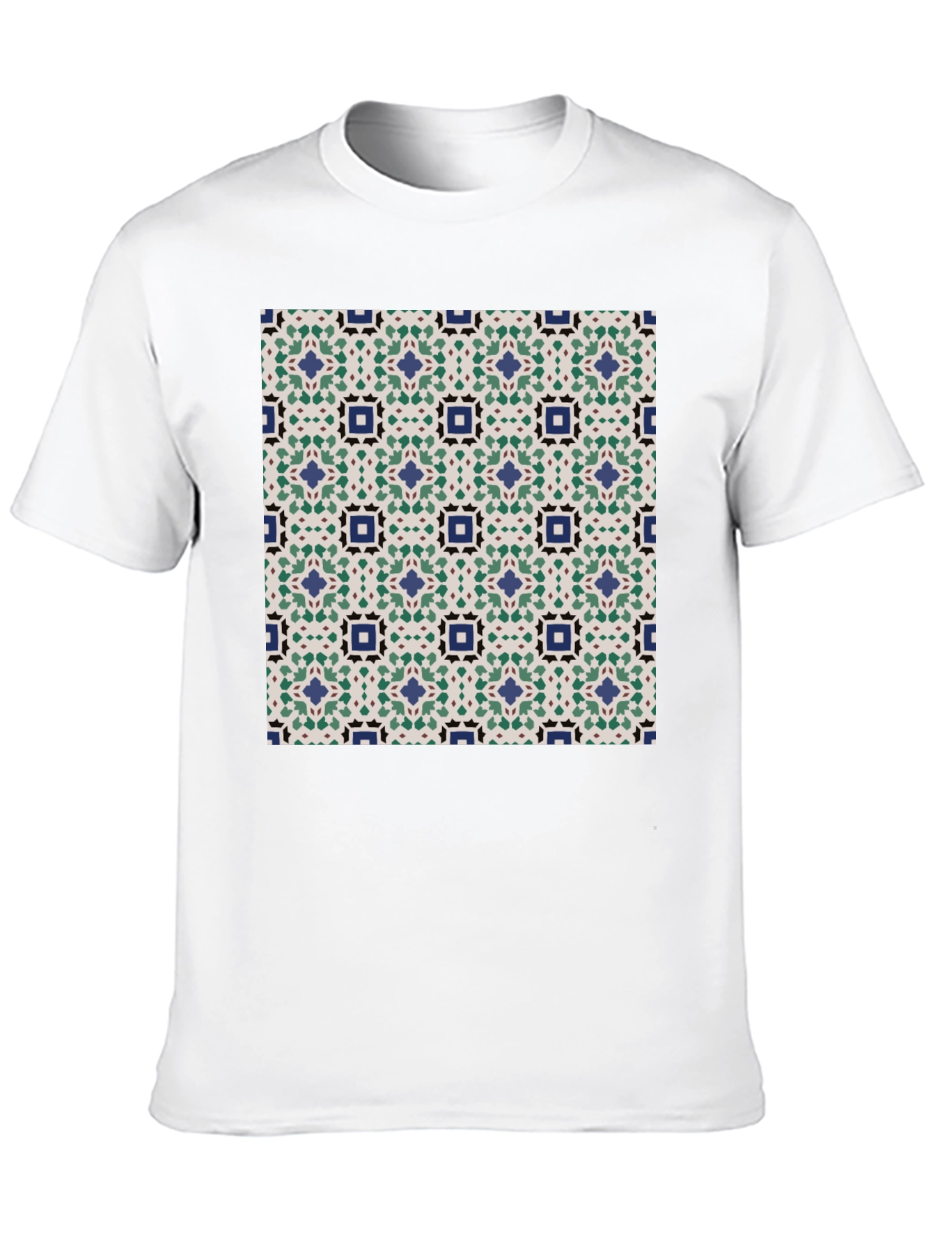 Patterned T-Shirt: Geometric Design