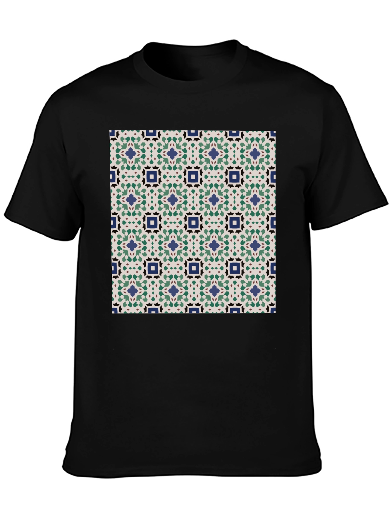 Patterned T-Shirt: Geometric Design