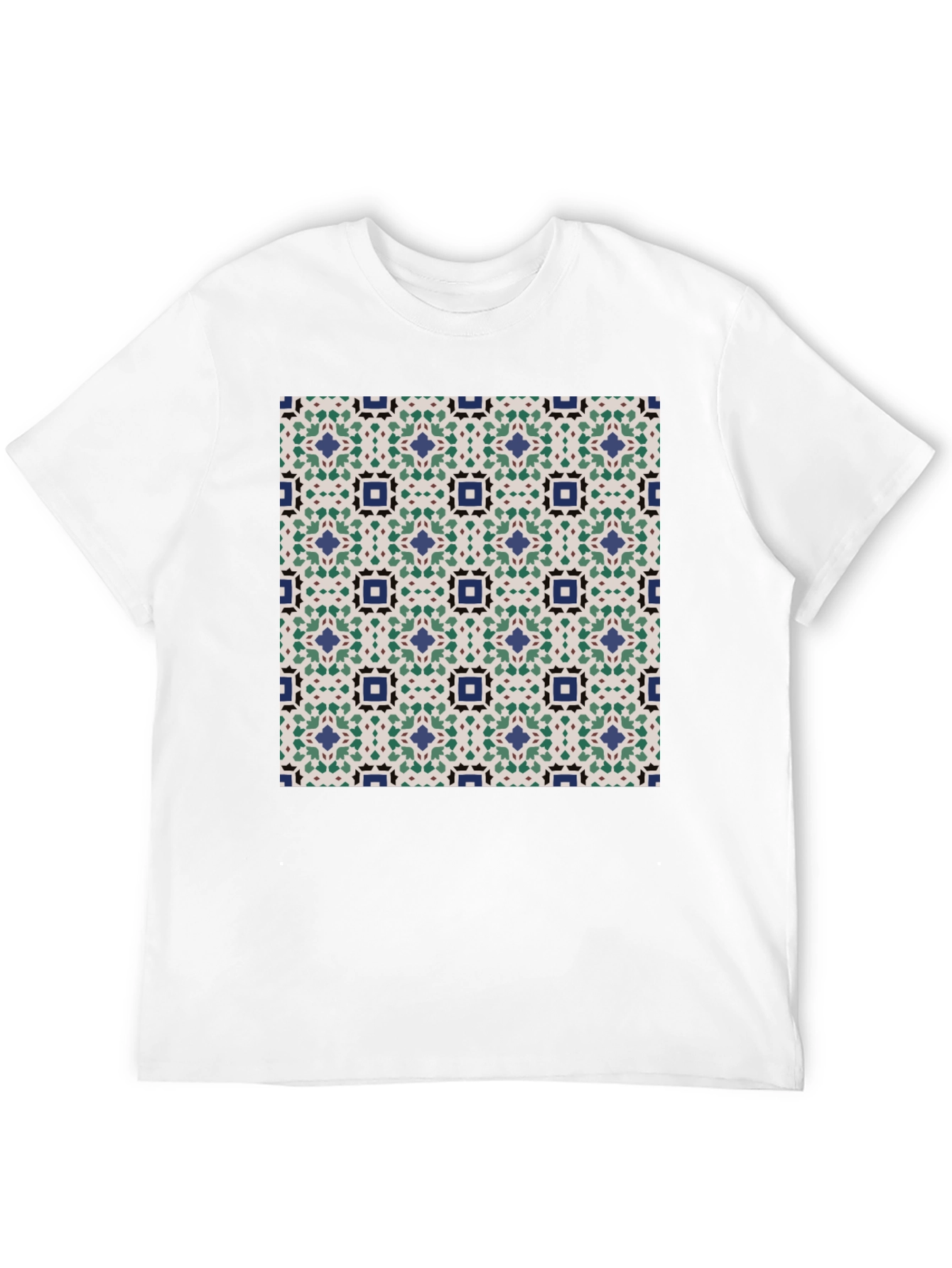 Patterned T-Shirt: Geometric Design