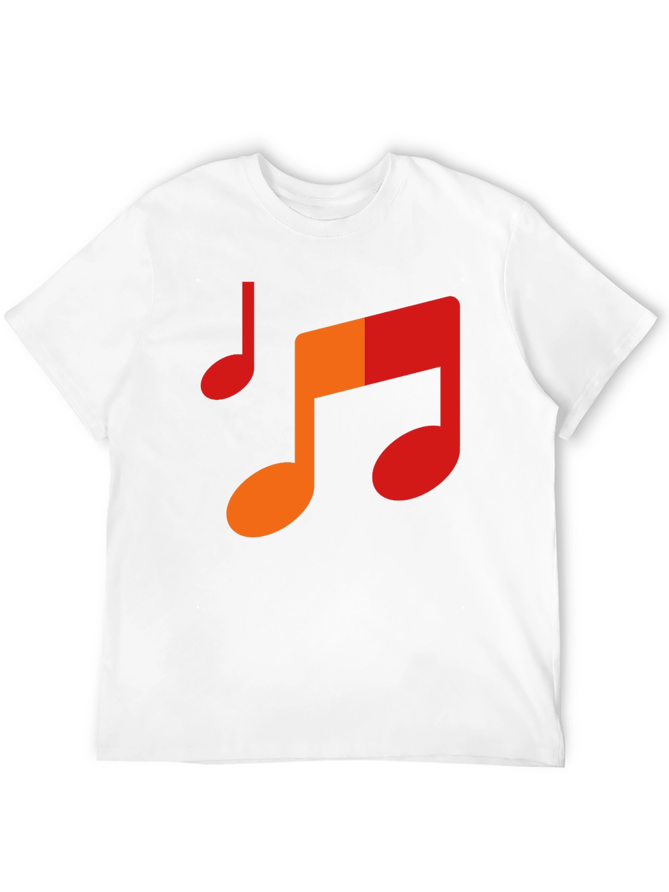 Music Note Graphic Tee - Mens Black T-Shirt