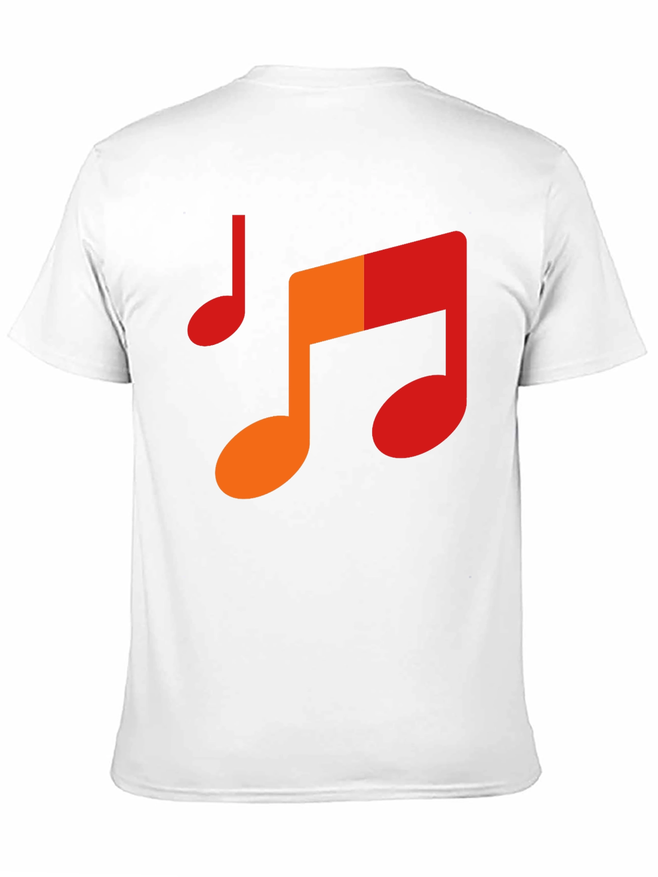 Music Note Graphic Tee - Mens Black T-Shirt