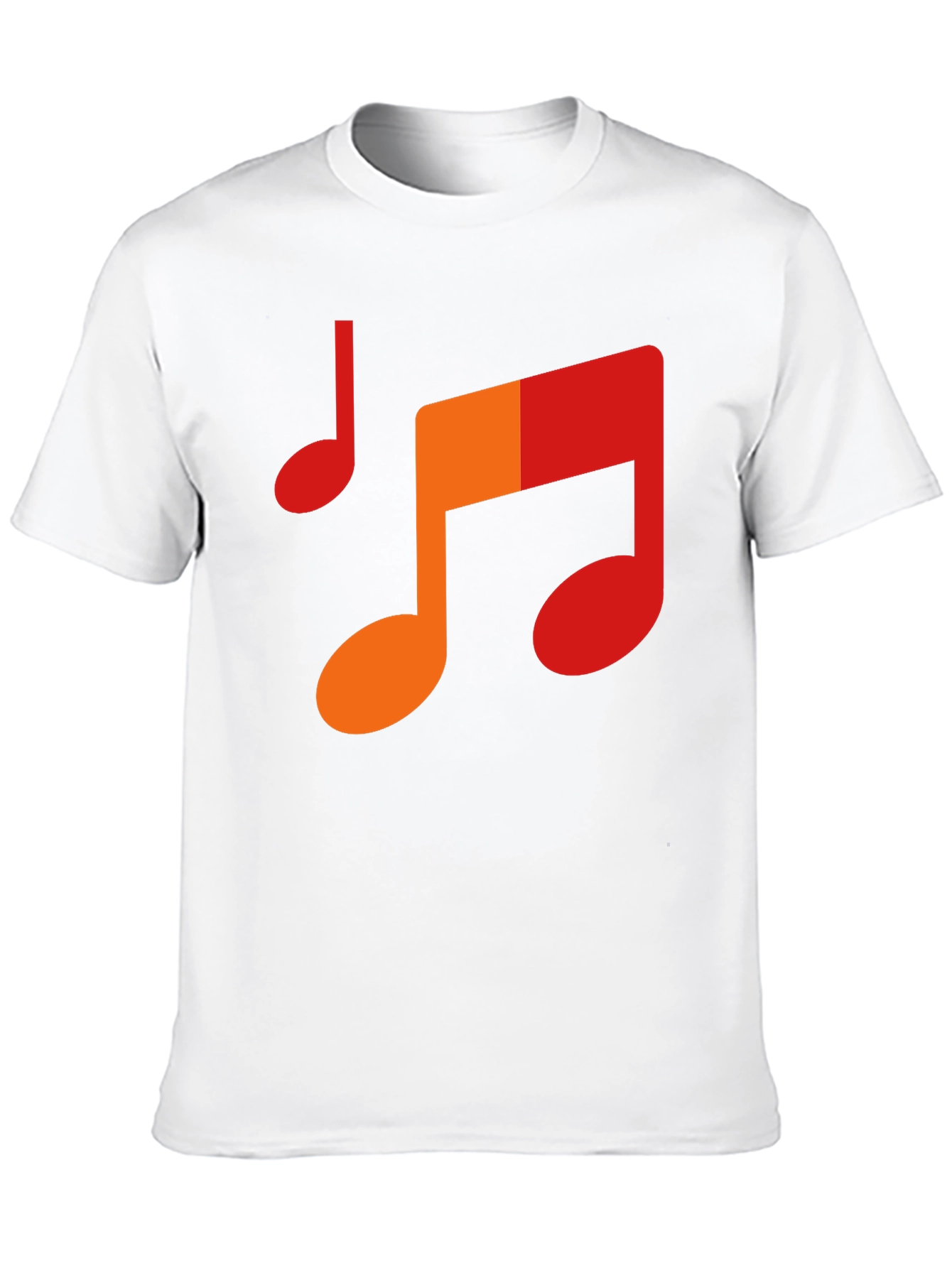 Music Note Graphic Tee - Mens Black T-Shirt