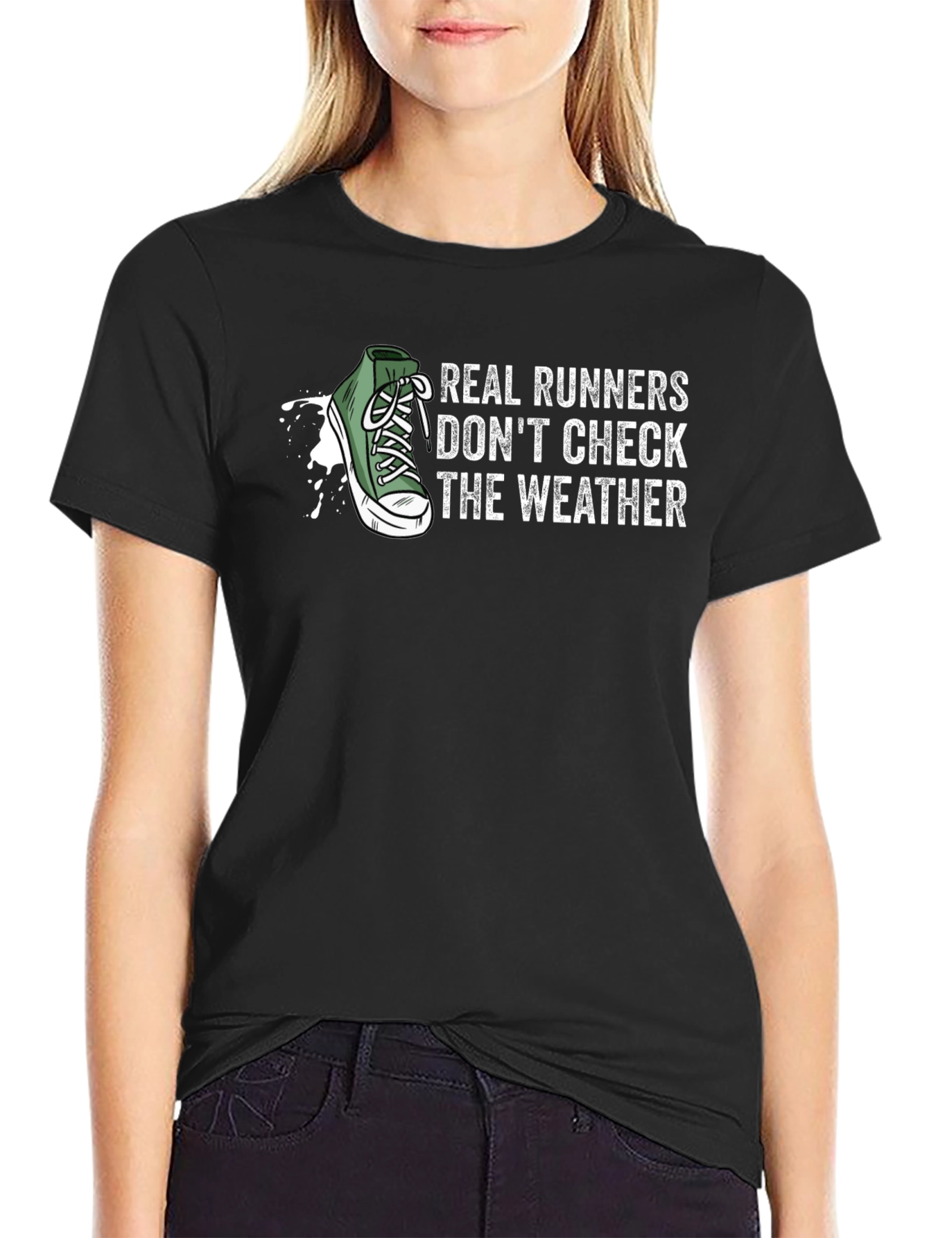 Real Runners Graphic Tee - Weatherproof Style