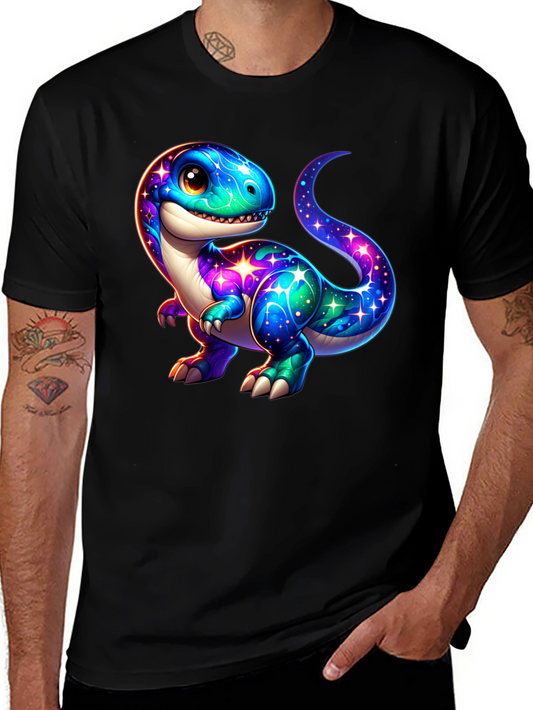 Galaxy Dino T-Shirt - Cute Dinosaur Tee