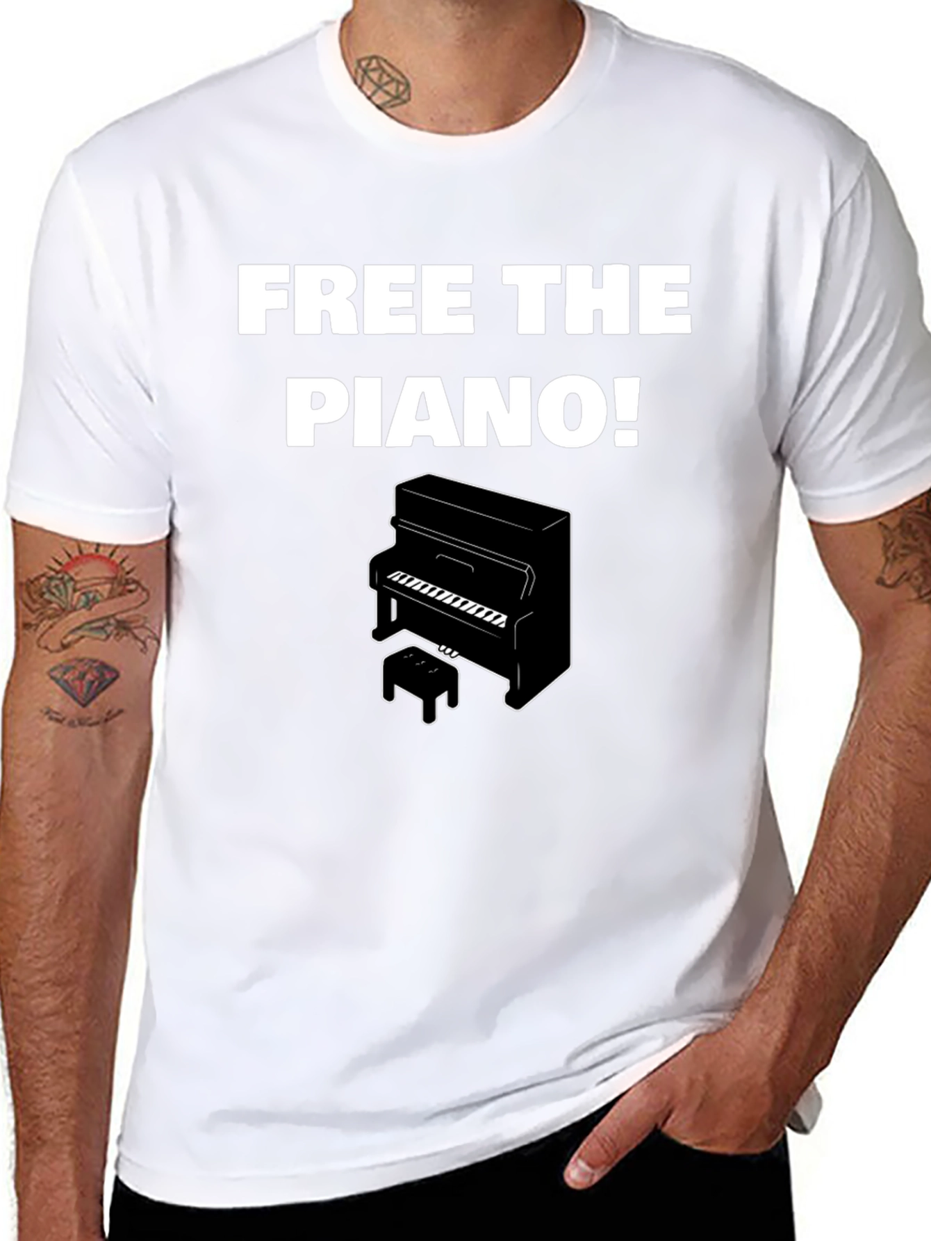 Free the Piano! Graphic Tee