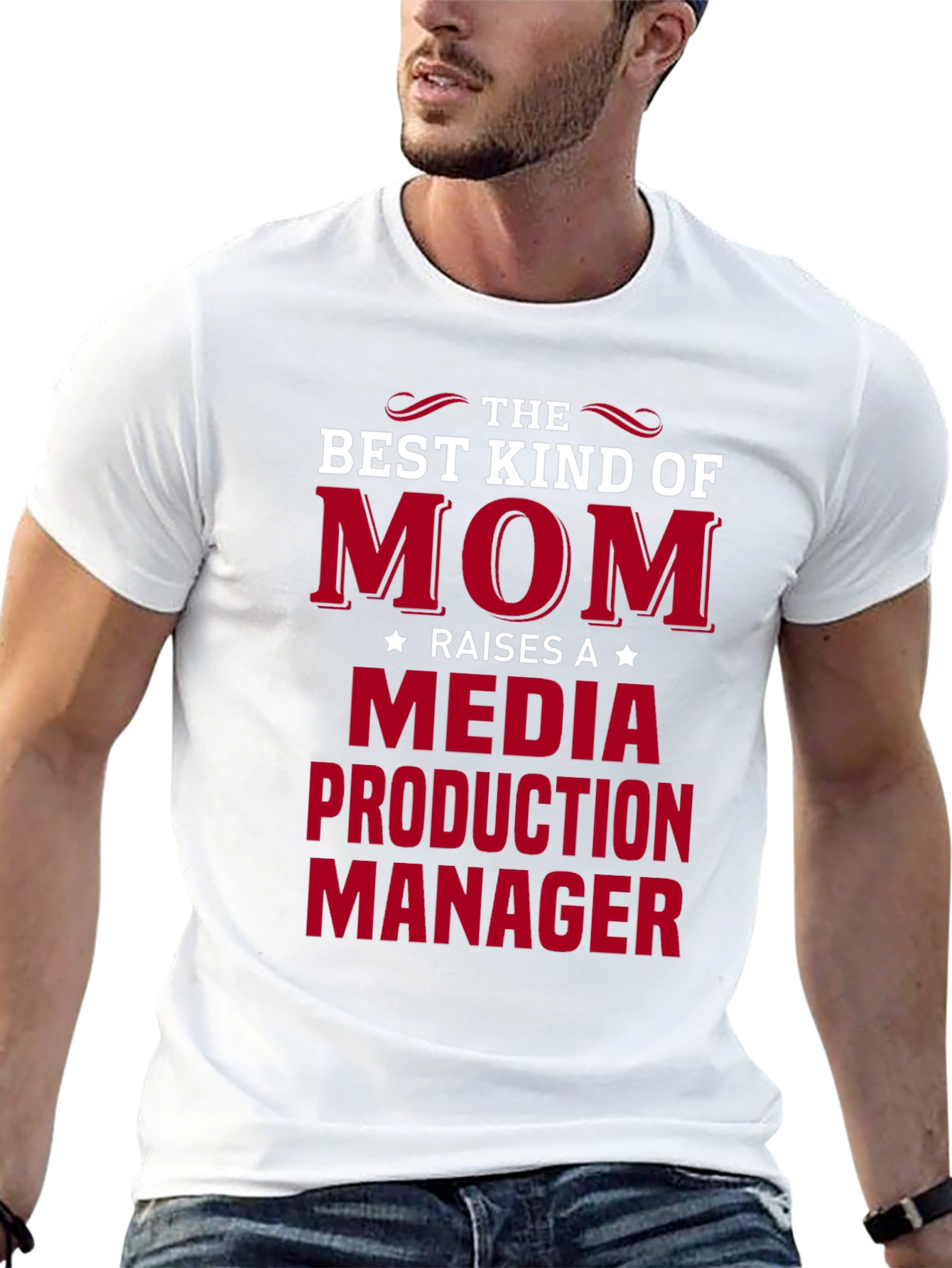 Best Kind of Mom Media Production Manager T-Shirt