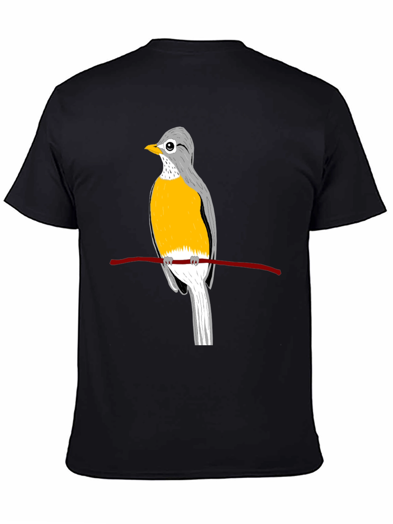 Bird Graphic Tee - Classic Comfort