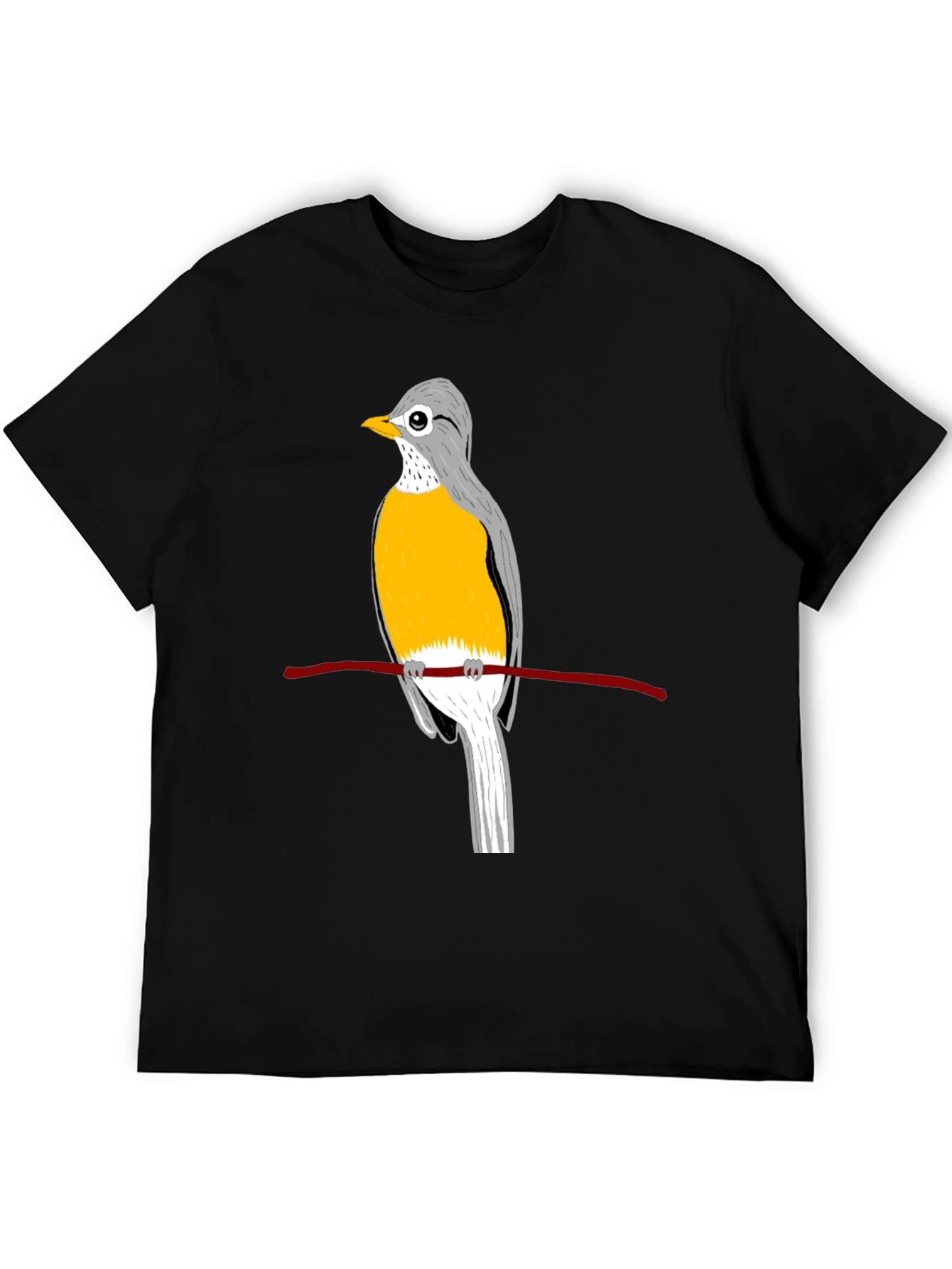 Bird Graphic Tee - Classic Comfort