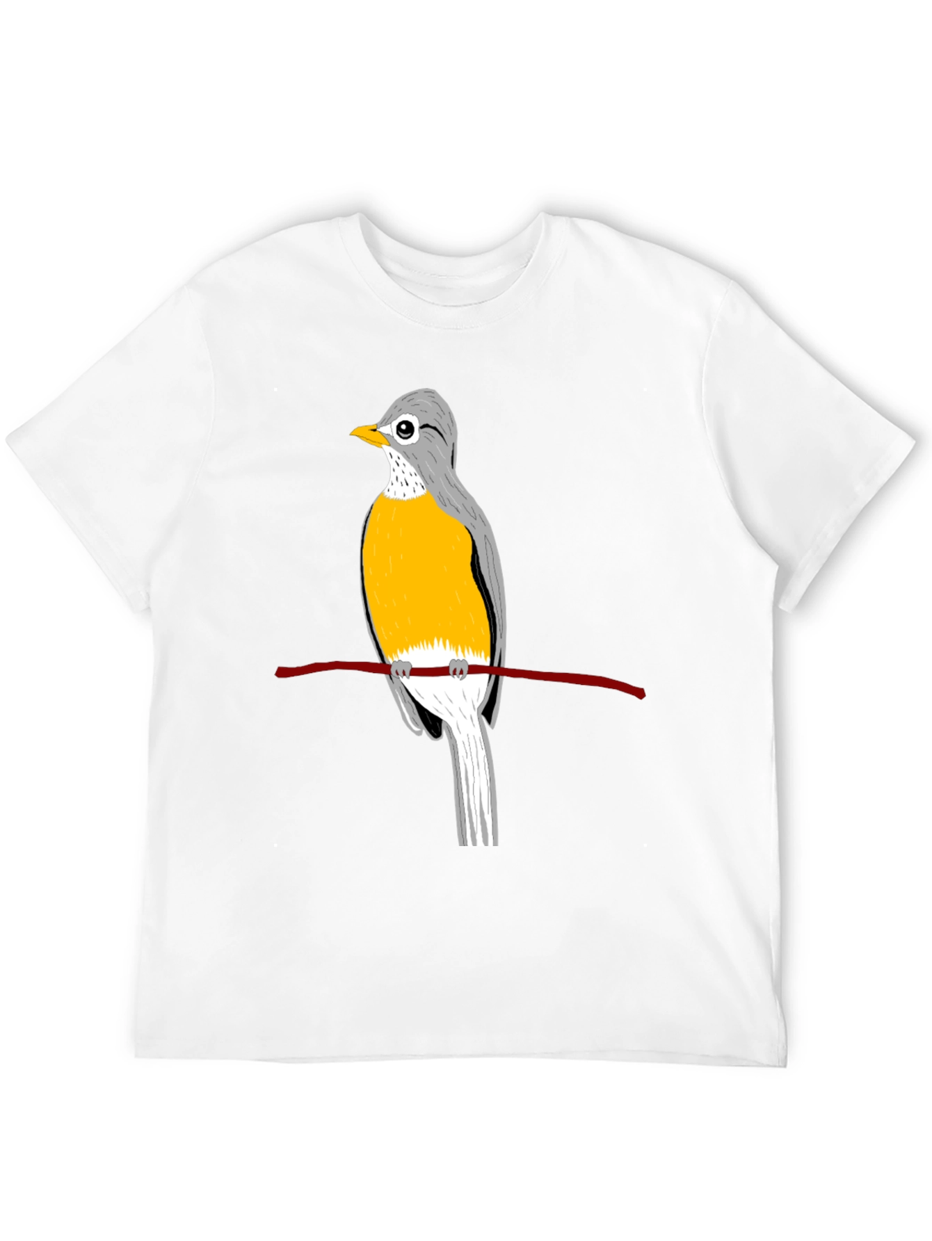 Bird Graphic Tee - Classic Comfort
