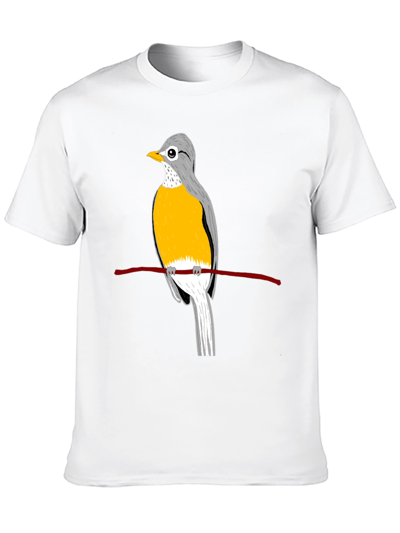 Bird Graphic Tee - Classic Comfort