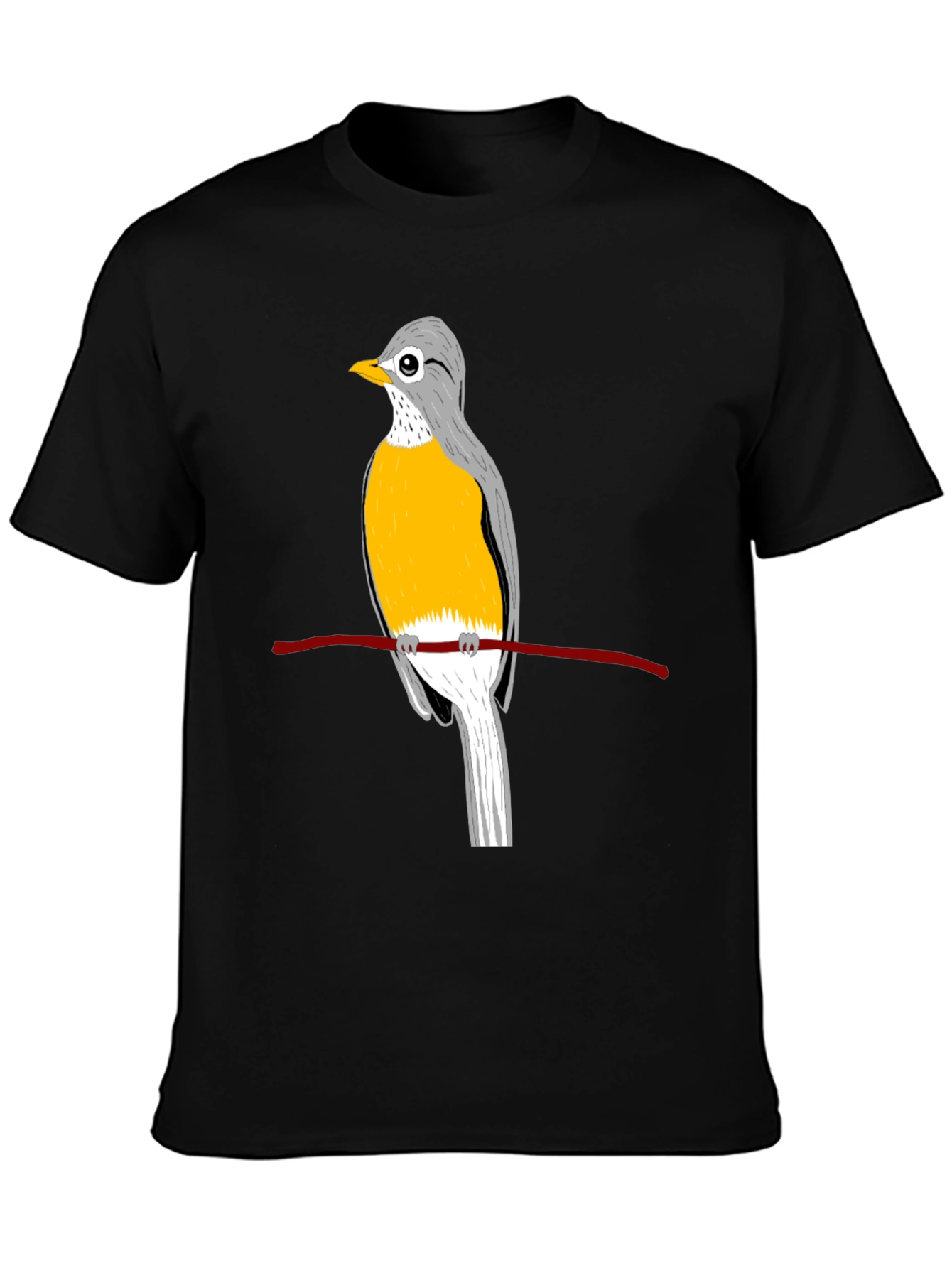 Bird Graphic Tee - Classic Comfort