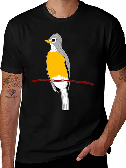 Bird Graphic Tee - Classic Comfort