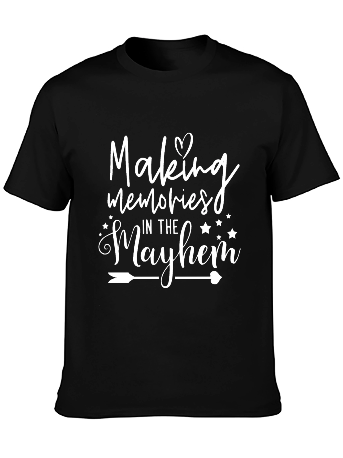 Making Memories in the Mayhem Black T-Shirt