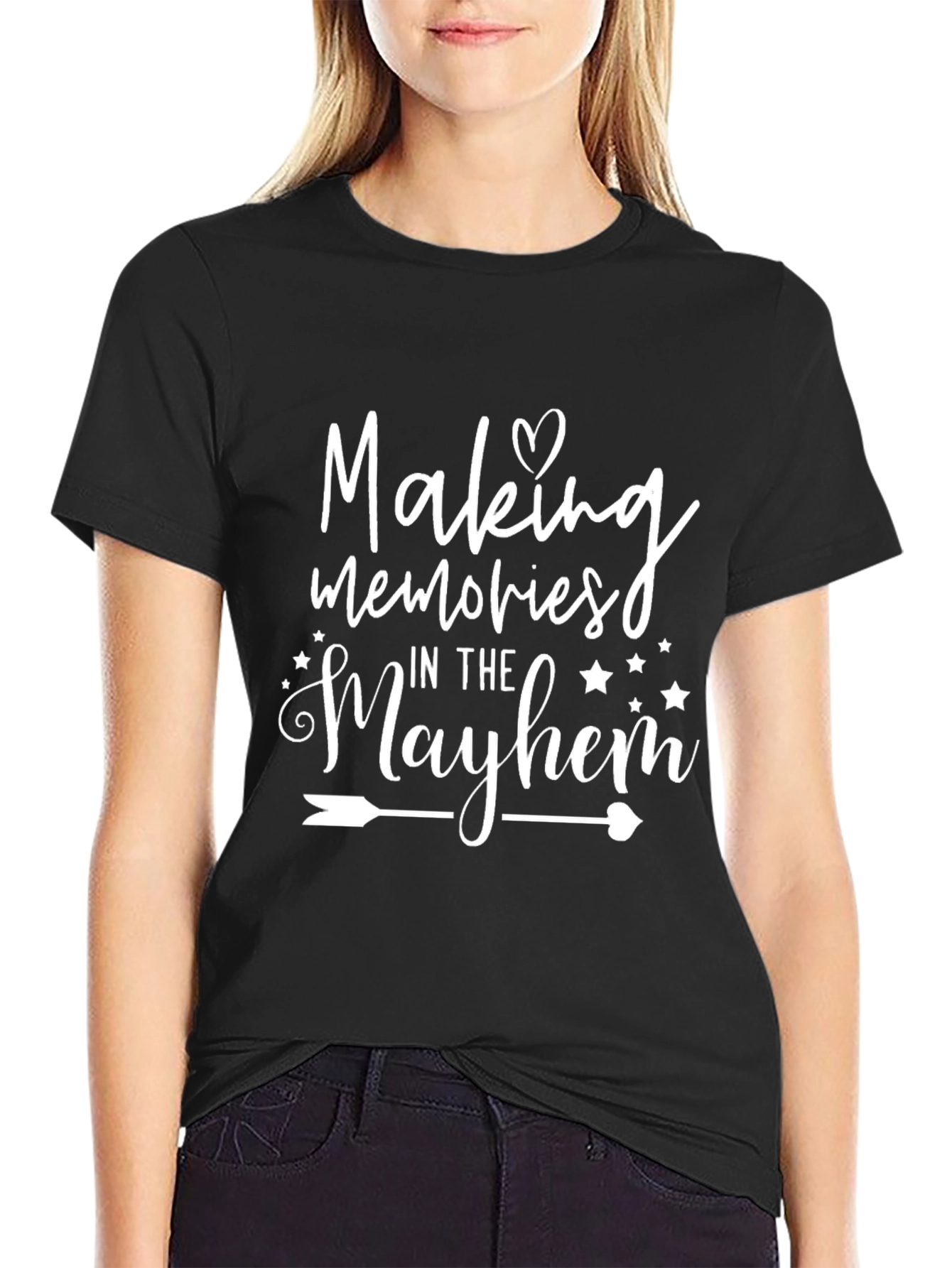 Making Memories in the Mayhem Black T-Shirt