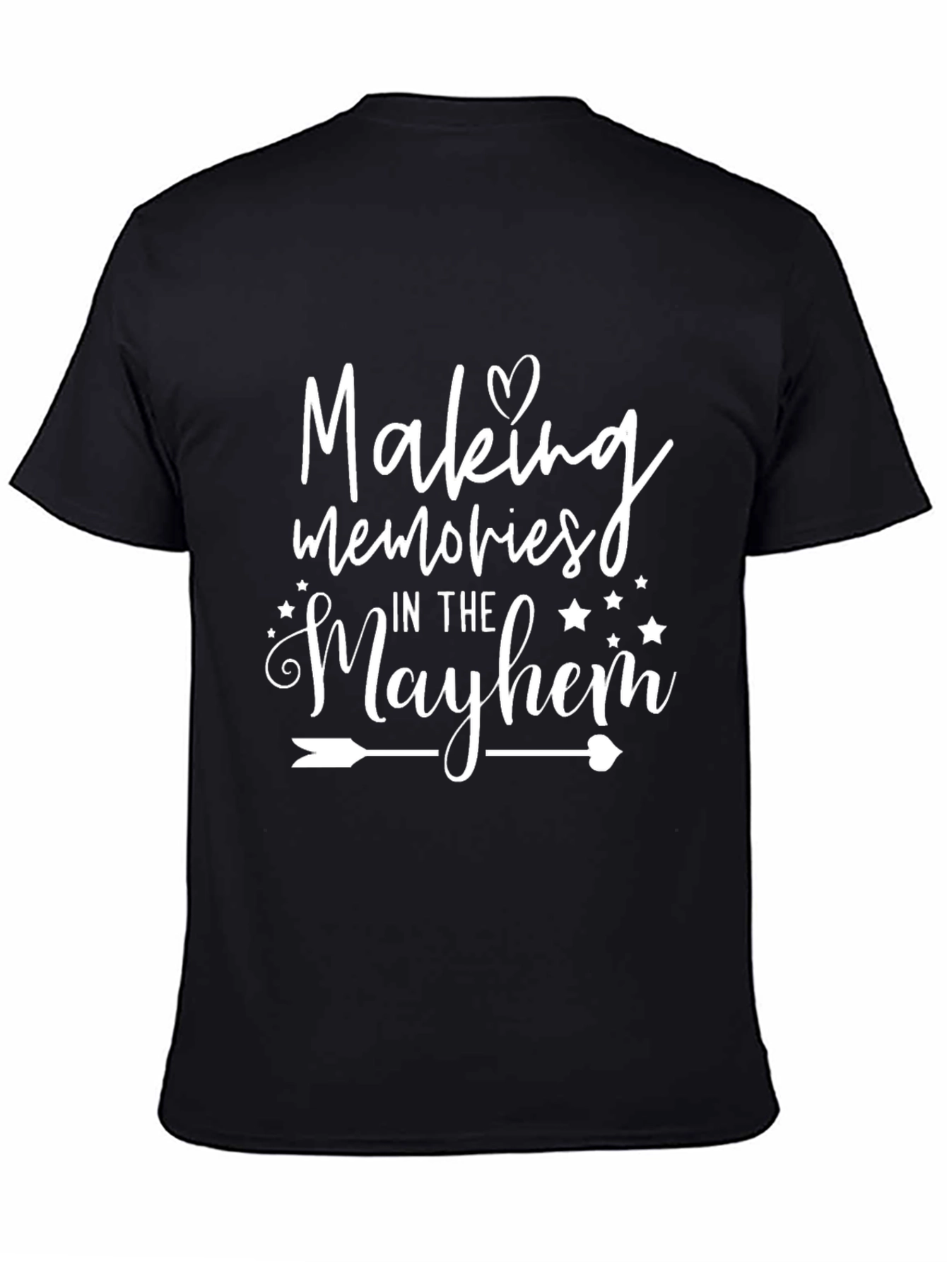 Making Memories in the Mayhem Black T-Shirt