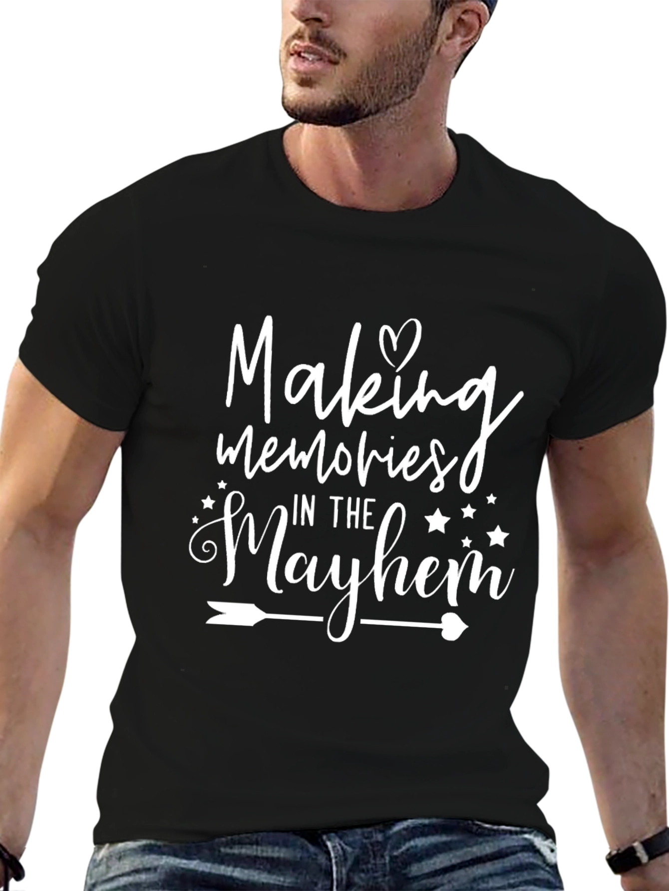 Making Memories in the Mayhem Black T-Shirt
