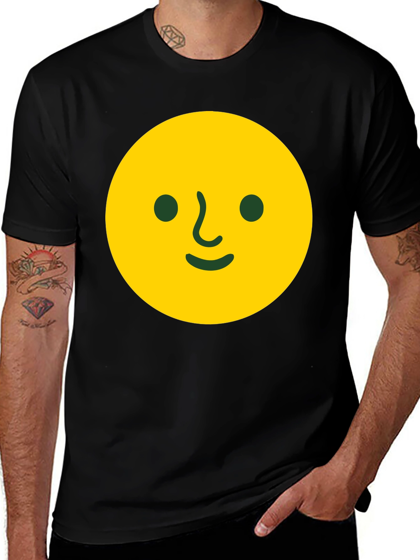 Smiley Face Graphic Tee