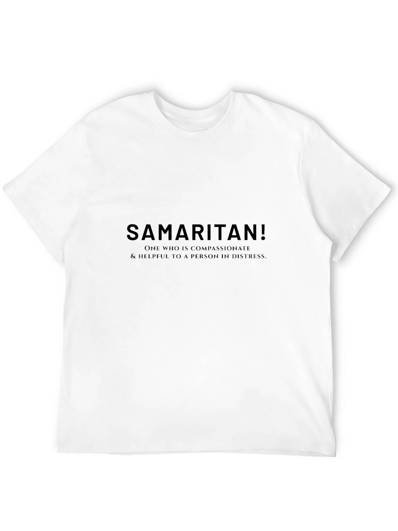 Samaritan Graphic Tee - Compassionate & Helpful T-Shirt