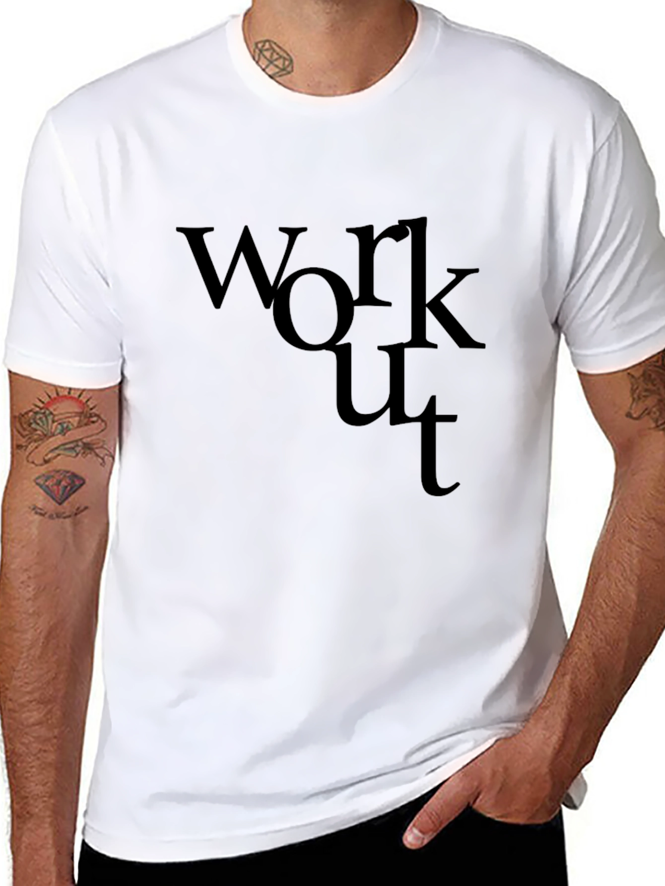 Workout T-Shirt - Stylish Fitness Apparel
