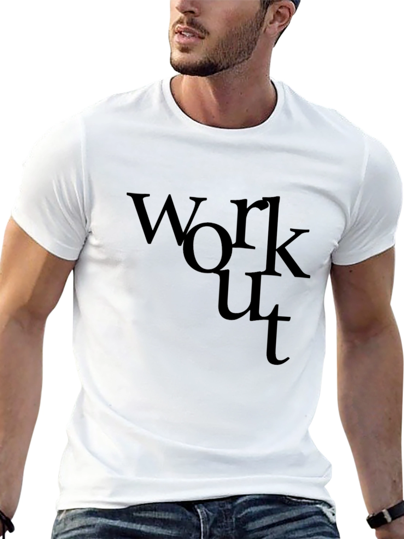 Workout T-Shirt - Stylish Fitness Apparel