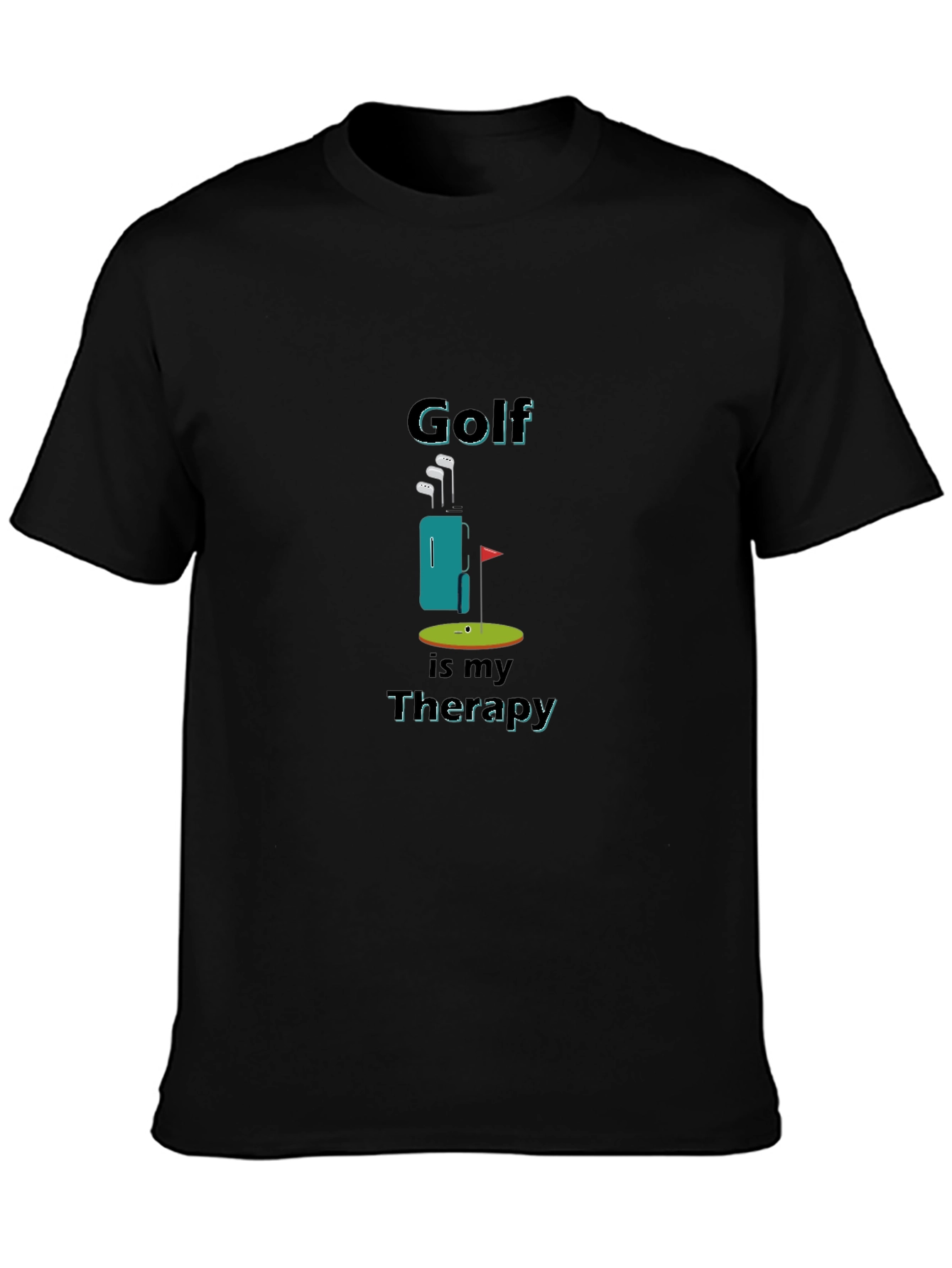 Golf is my Therapy Graphic Tee