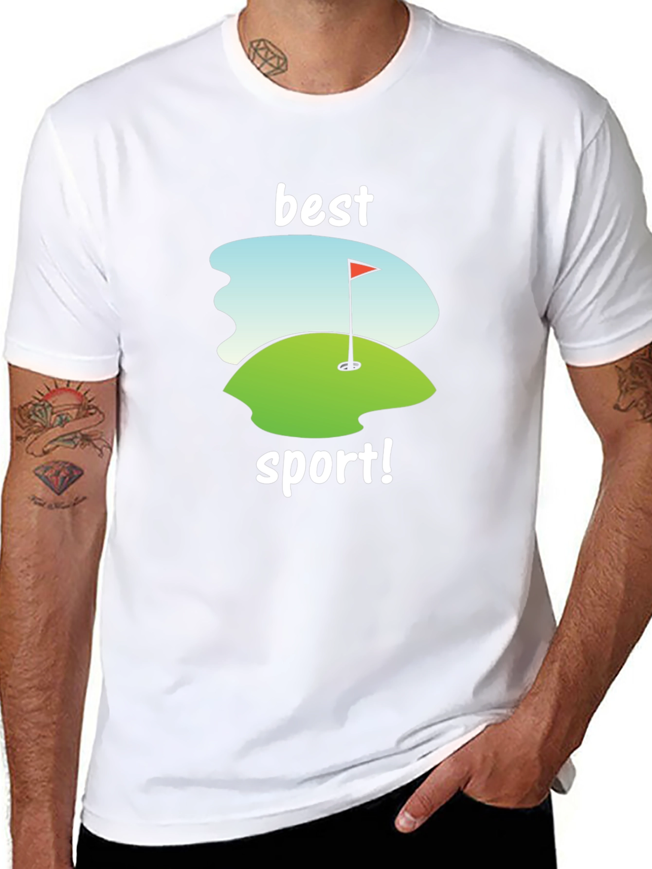 Best Sport Golf T-Shirt - Trendy Graphic Tee