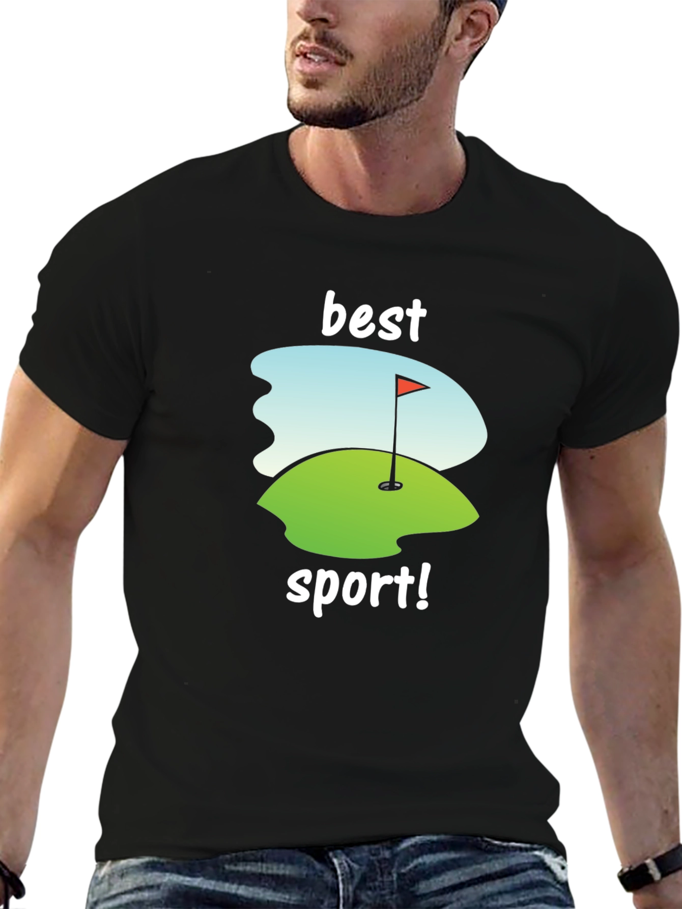 Best Sport Golf T-Shirt - Trendy Graphic Tee