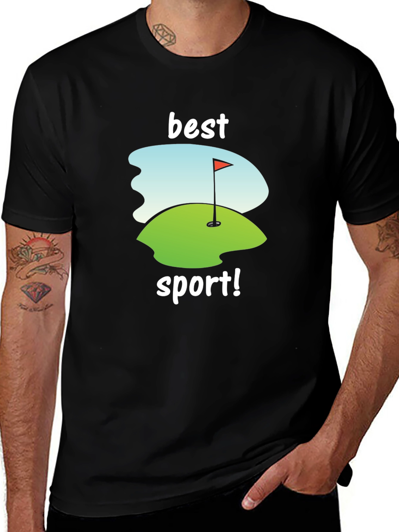 Best Sport Golf T-Shirt - Trendy Graphic Tee